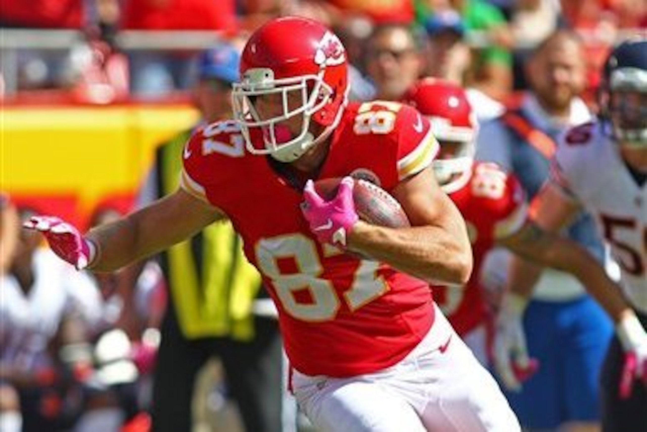 Travis Kelce's production should go up in a favorable matchup.