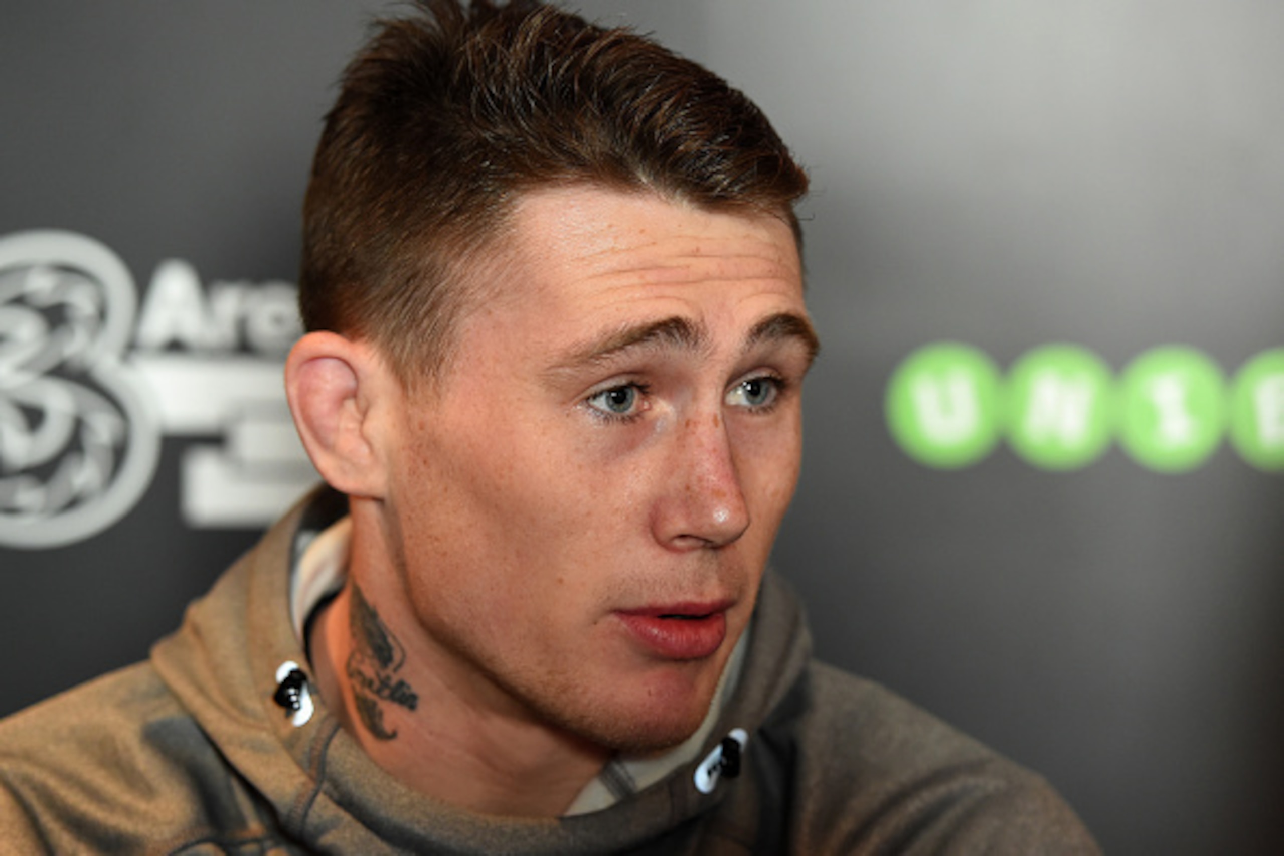 DUBLIN, IRELAND - OCTOBER 22:  Darren Till interacts with media during the UFC Ultimate Media Day at 3Arena on October 22, 2015 in Dublin, Ireland. (Photo by Josh Hedges/Zuffa LLC/Zuffa LLC via Getty Images)