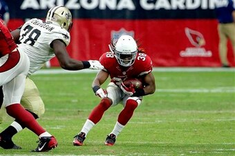 It doesn't look like Andre Ellington will lead Arizona in carries anytime soon.