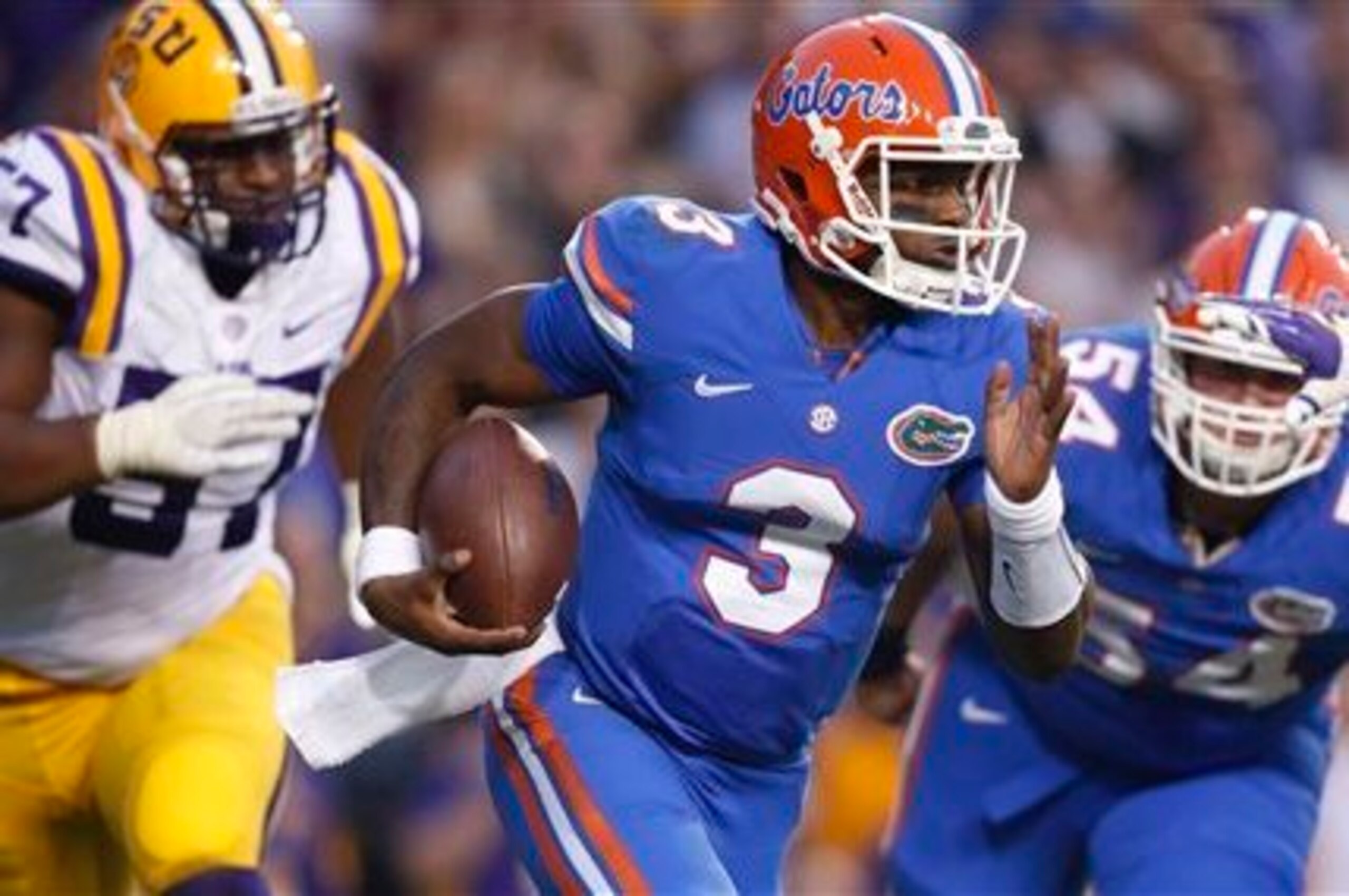 Florida will have to lean on Treon Harris at quarterback for the rest of this season following Will Grier's NCAA suspension.
