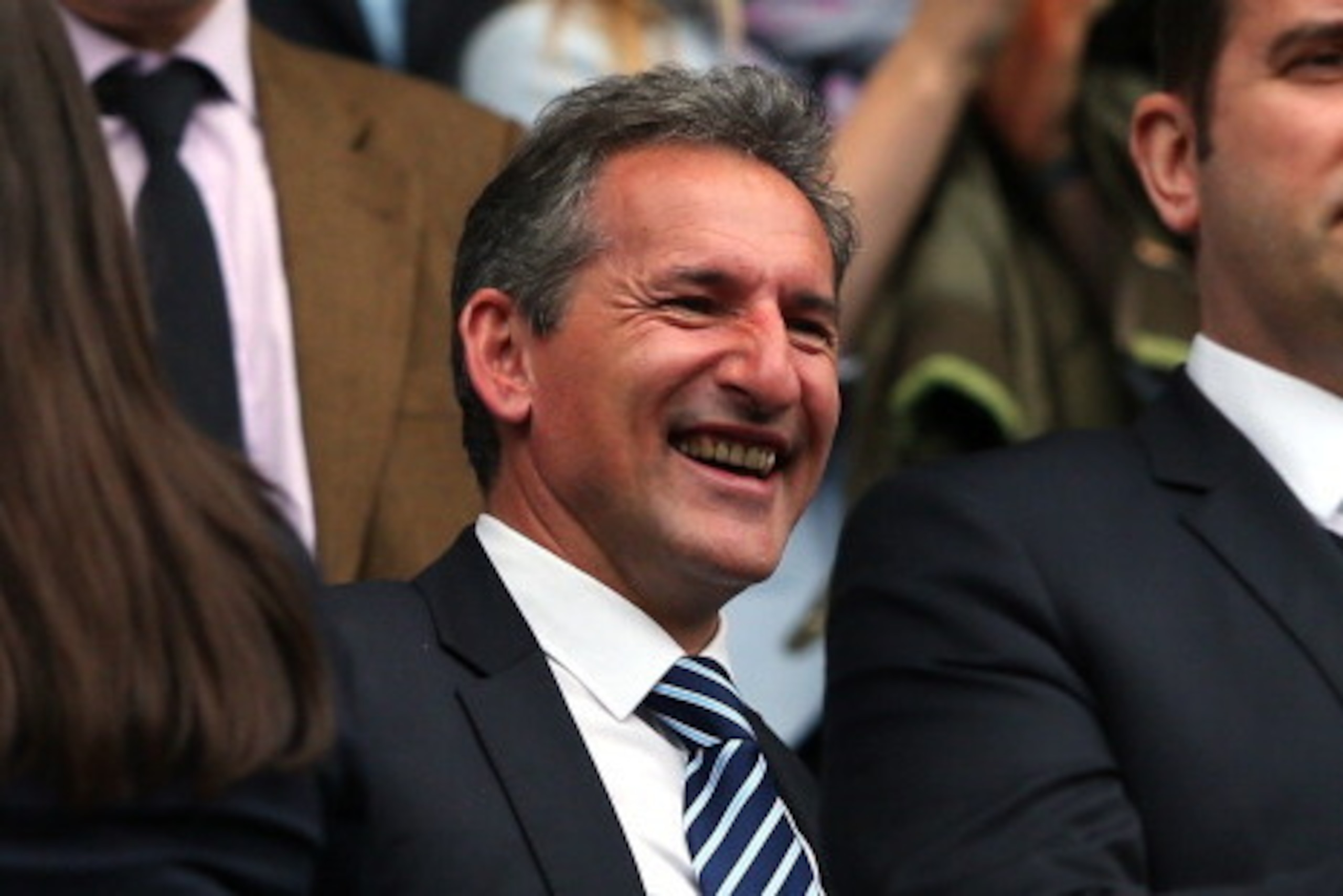MANCHESTER, ENGLAND - MAY 19:  Txiki Begiristain the Director of Football at Manchester City looks on prior to the Barclays Premier League match between Manchester City and Norwich City at Etihad Stadium on May 19, 2013 in Manchester, England.  (Photo by 