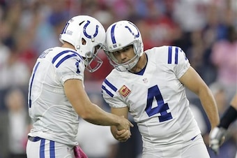 Even at 42 years old, Adam Vinatieri's career is still alive and kicking.