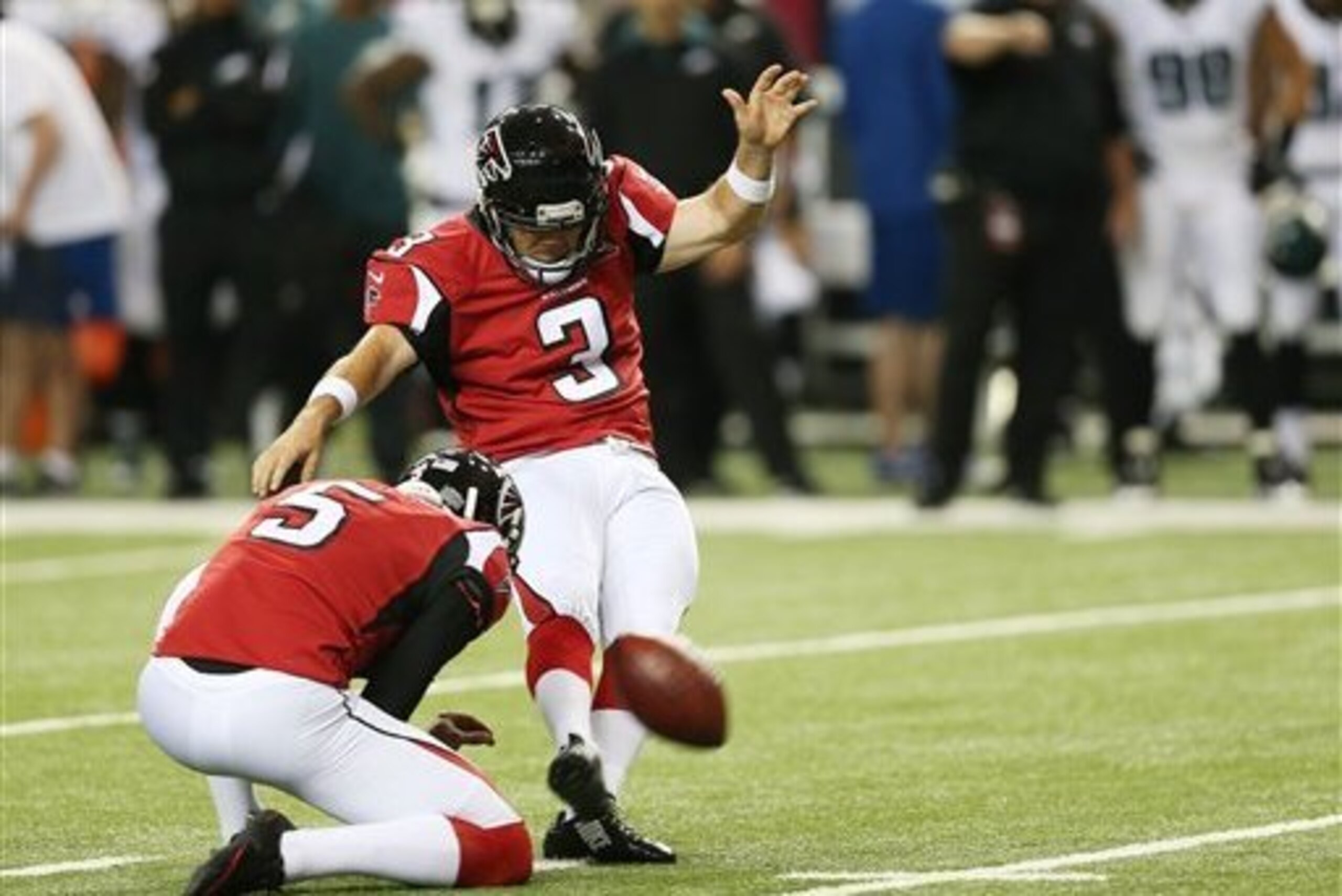 Matt Bryant faces a surprisingly stingy Titans defense against kickers in Week 7.