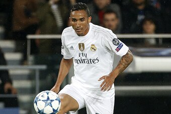 PARIS, FRANCE - OCTOBER 21: Danilo Luiz da Silva of Real Madrid in action during the UEFA Champions League match between Paris Saint-Germain (PSG) and Real Madrid at Parc des Princes stadium on October 21, 2015 in Paris, France. (Photo by Jean Catuffe/Get