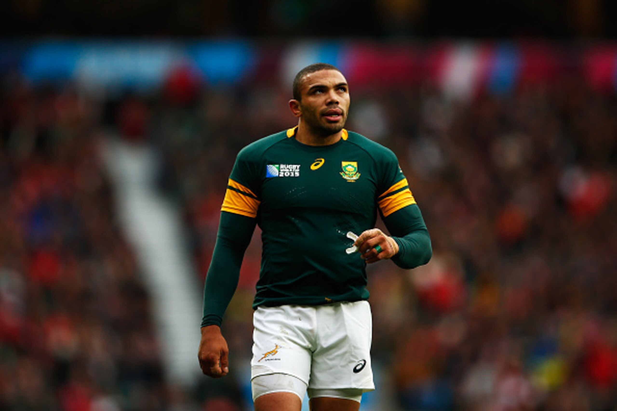 LONDON, ENGLAND - OCTOBER 17: Bryan Habana of South Africa looks on during the 2015 Rugby World Cup Quarter Final match between South Africa and Wales at Twickenham Stadium on October 17, 2015 in London, United Kingdom. (Photo by Dan Mullan/Getty Images) LONDON, ENGLAND - OCTOBER 17: Bryan Habana of South Africa looks on during the 2015 Rugby World Cup Quarter Final match between South Africa and Wales at Twickenham Stadium on October 17, 2015 in London, United Kingdom. (Photo by Dan Mullan/Getty Images)