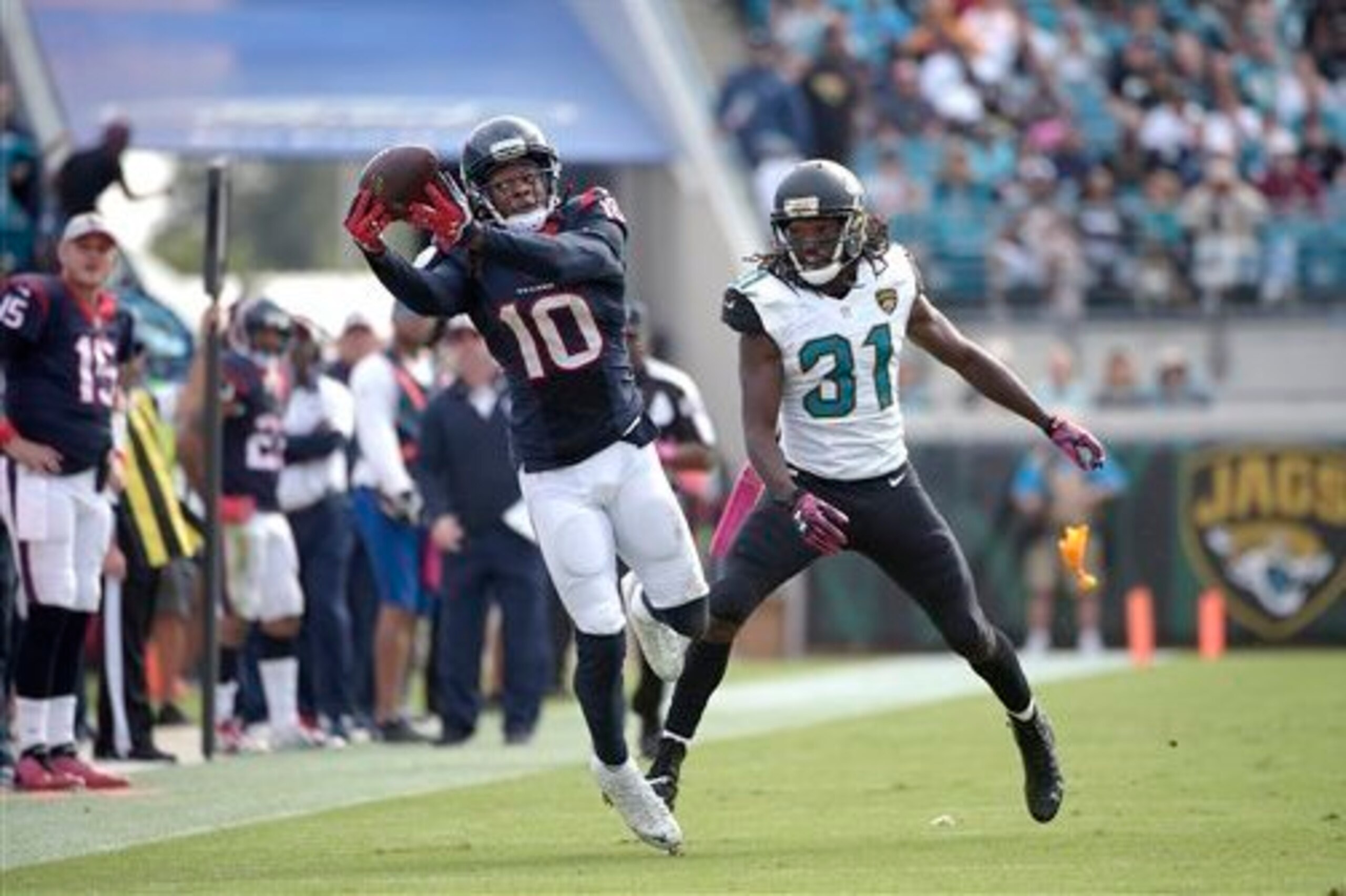 Hopkins (No. 10) can take over the game for Houston