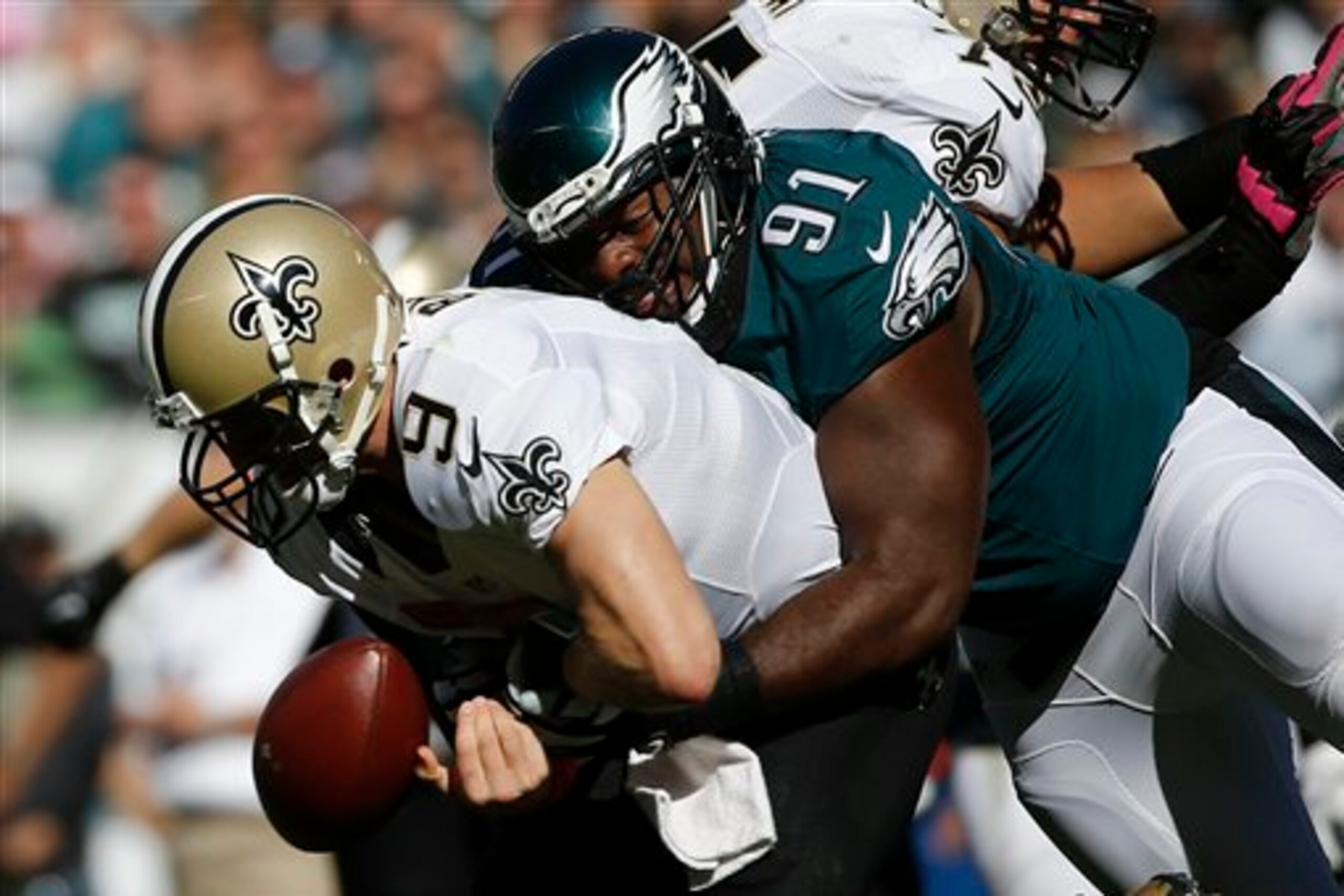 Fletcher Cox is a difficult player to get through.