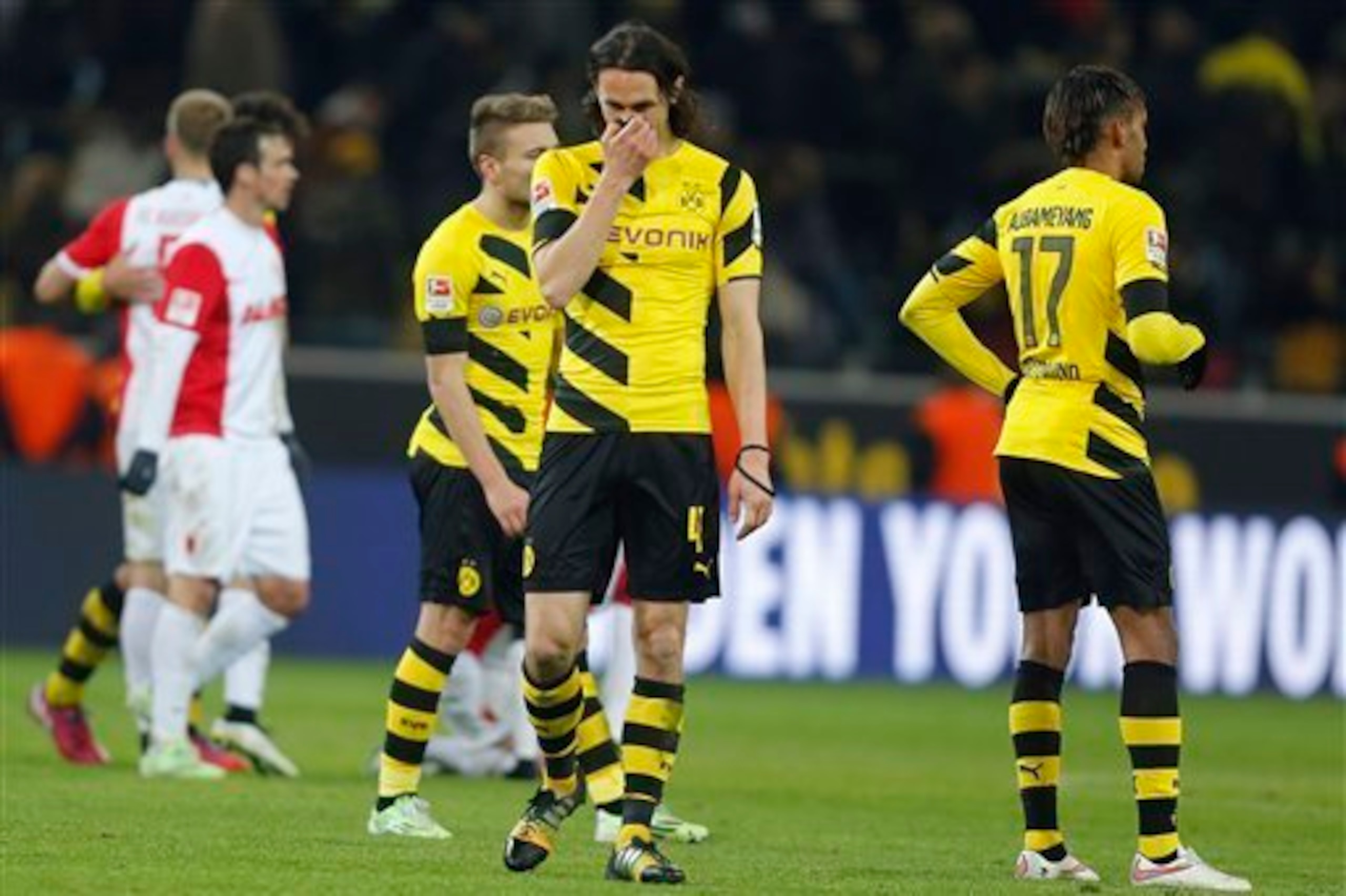 Neven Subotic and his Dortmund team were dead last after losing the last encounter with Augsburg.