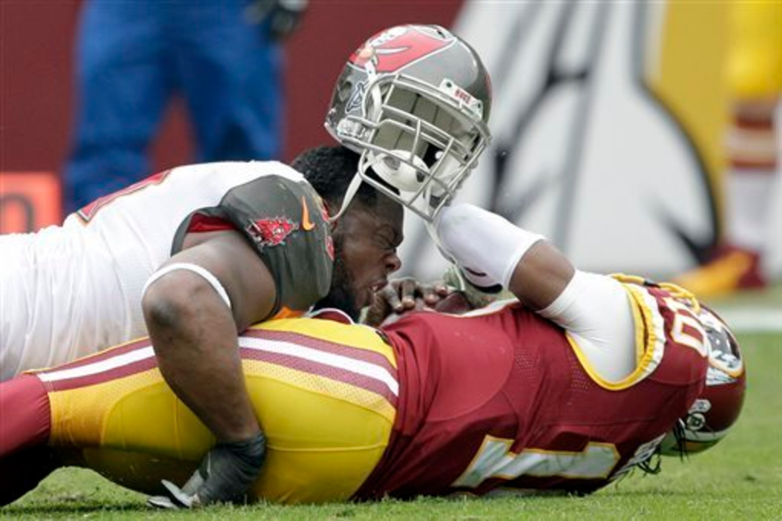Gerald McCoy and the Bucs are primed for another comfortable win over Washington again this year. Gerald McCoy and the Bucs are primed for another comfortable win over Washington again this year.
