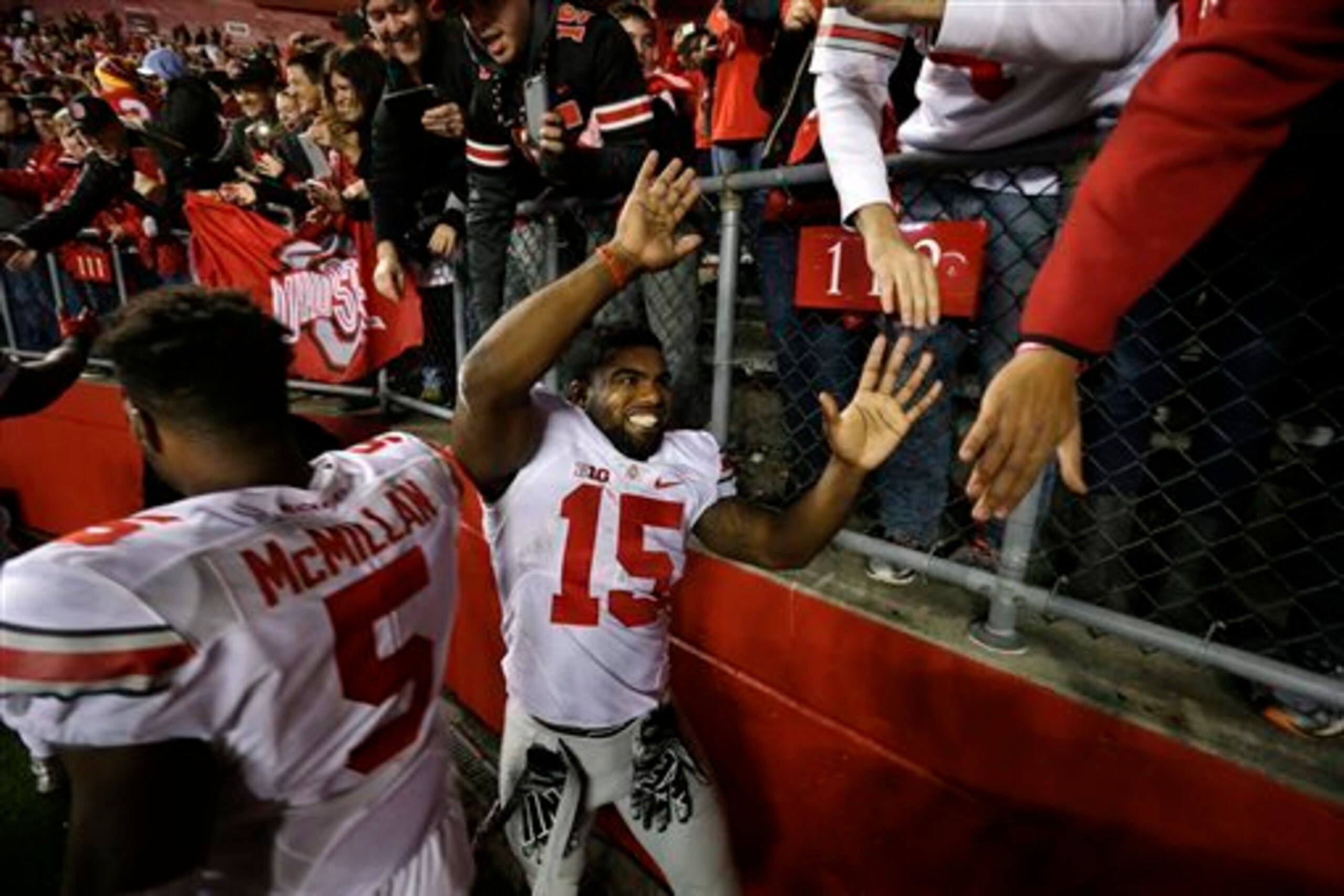 Ezekiel Elliott (No. 15)