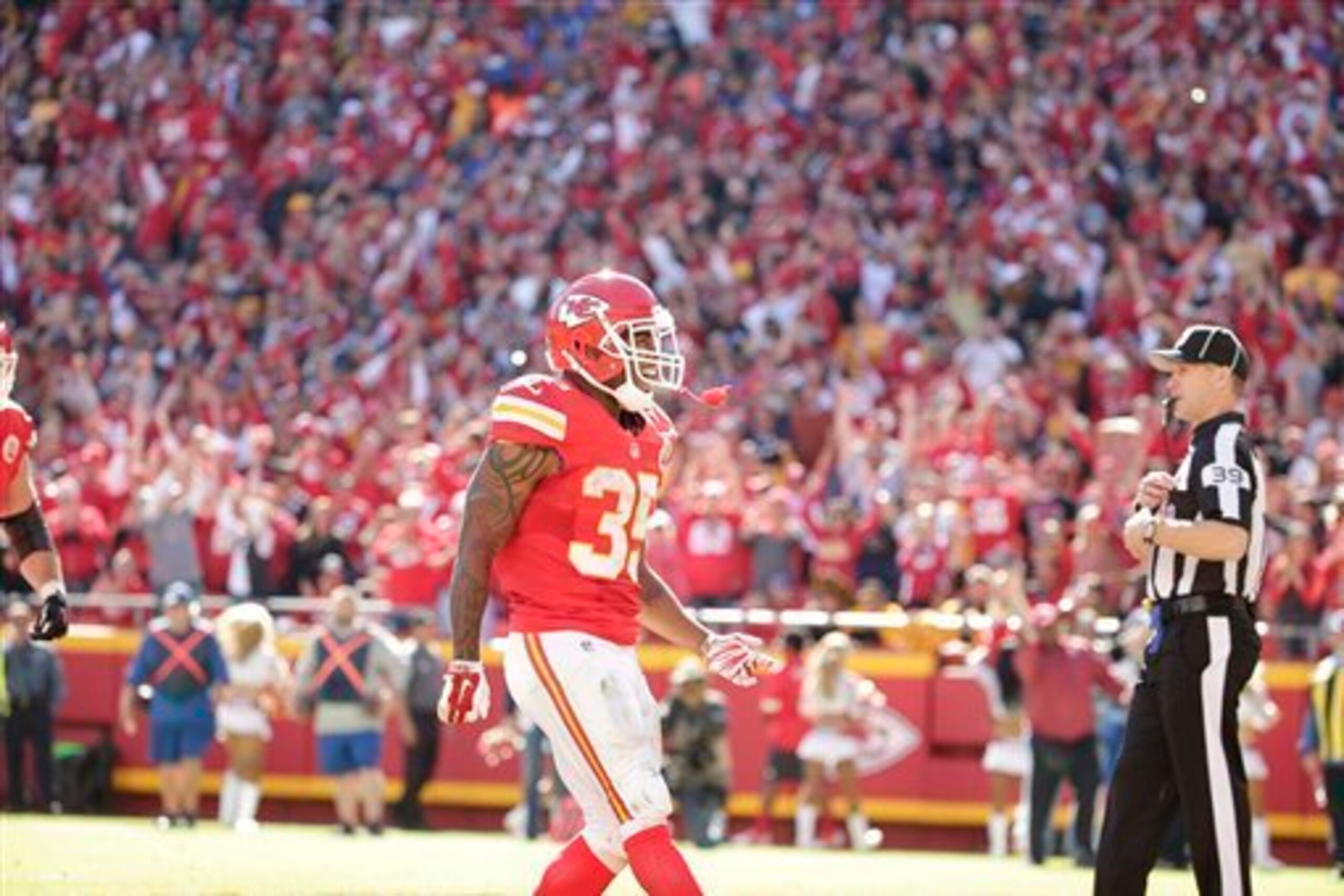 Charcandrick West looks like the lead back in Kansas City.