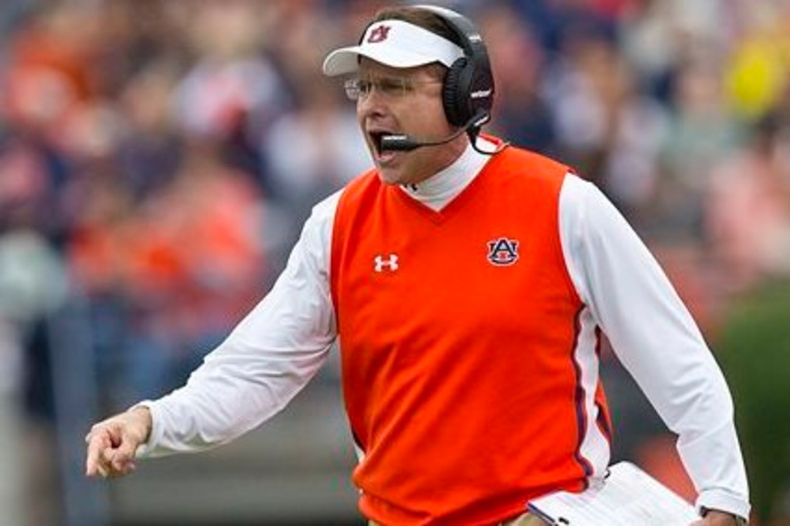Auburn head coach Gus Malzahn