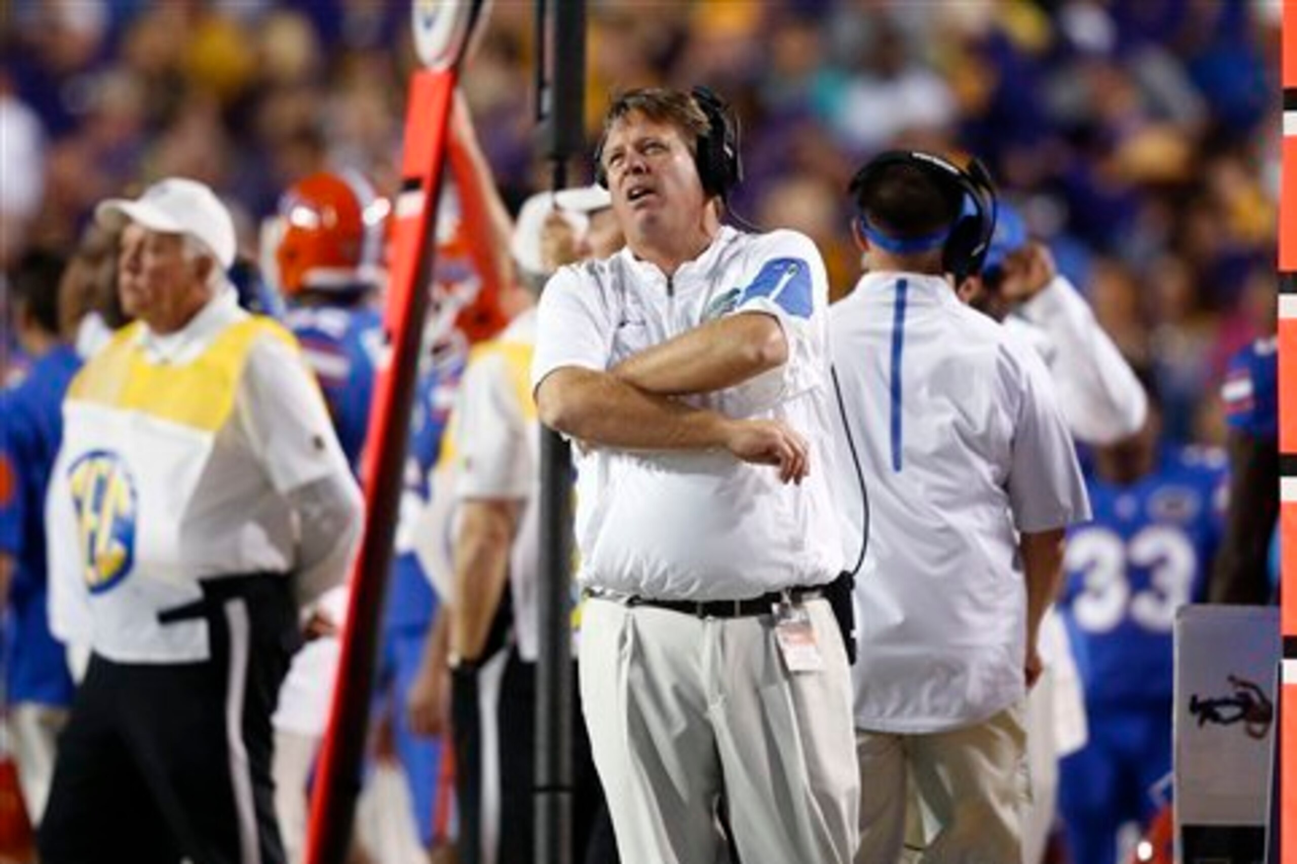 Head coach Jim McElwain