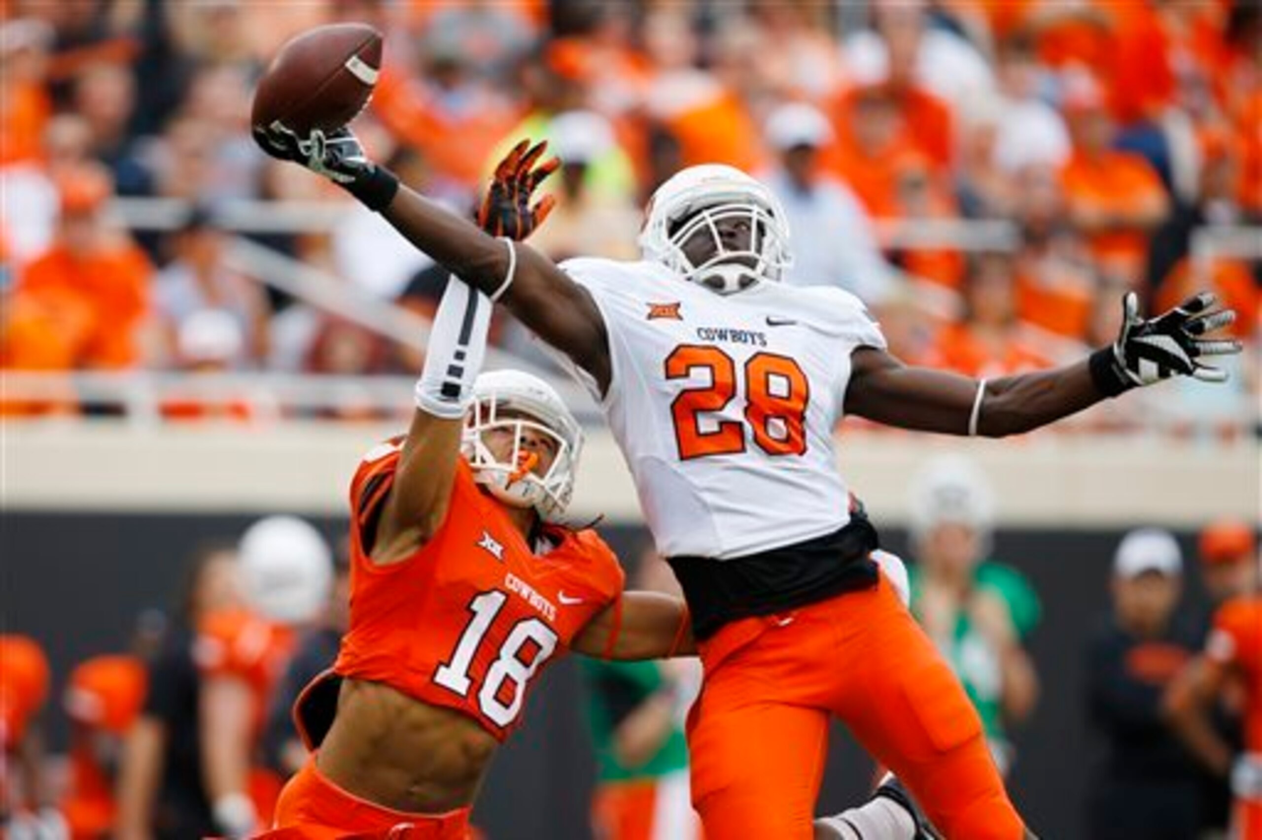 James Washington continues to work his way into the offense. James Washington continues to work his way into the offense.