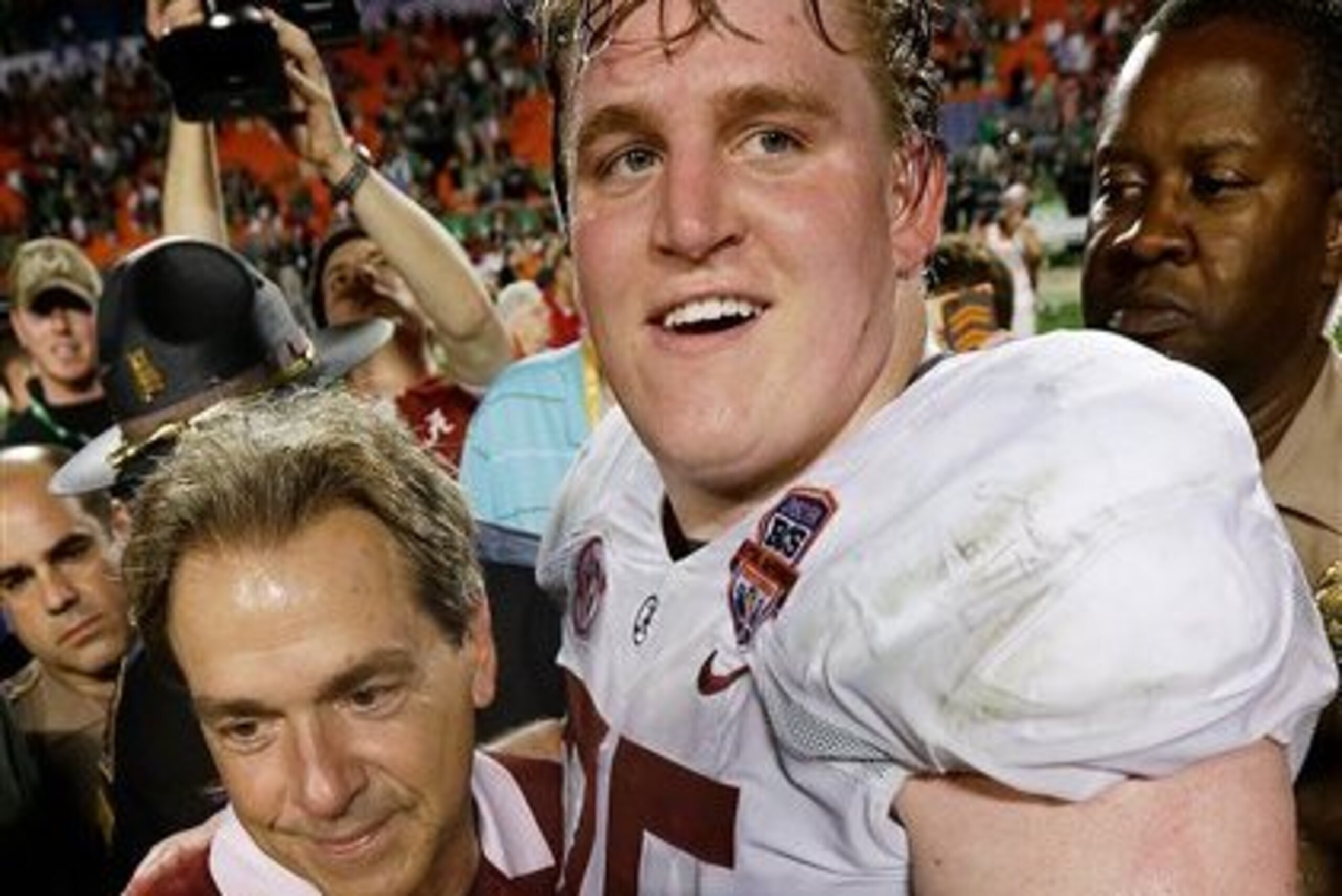 Alabama has developed a strong tradition at center, including Campbell Trophy winner Barrett Jones.