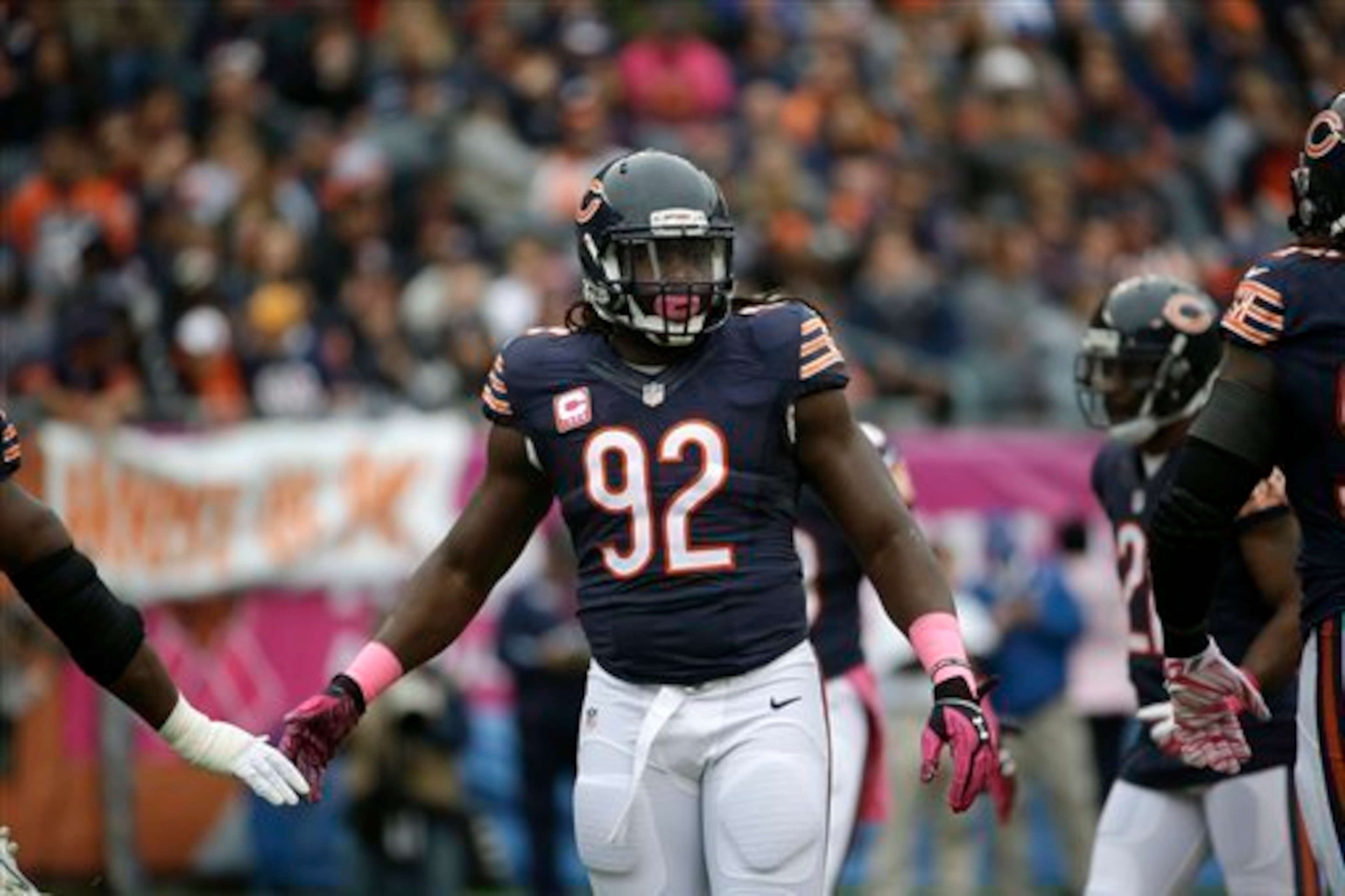 OLB Pernell McPhee has been a force against both the run and the pass this season. OLB Pernell McPhee has been a force against both the run and the pass this season.