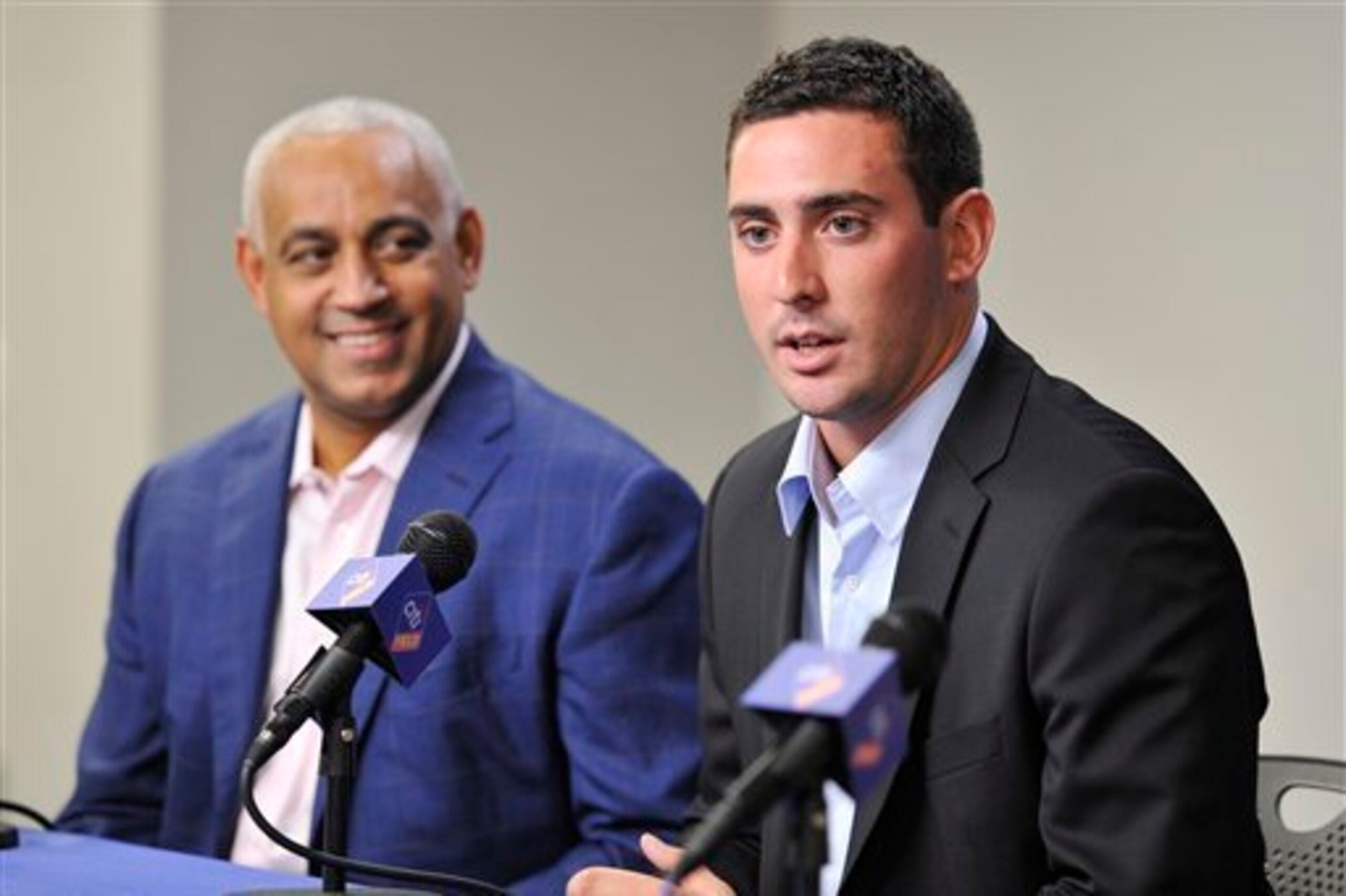 Minaya was all smiles when the Mets signed Matt Harvey.