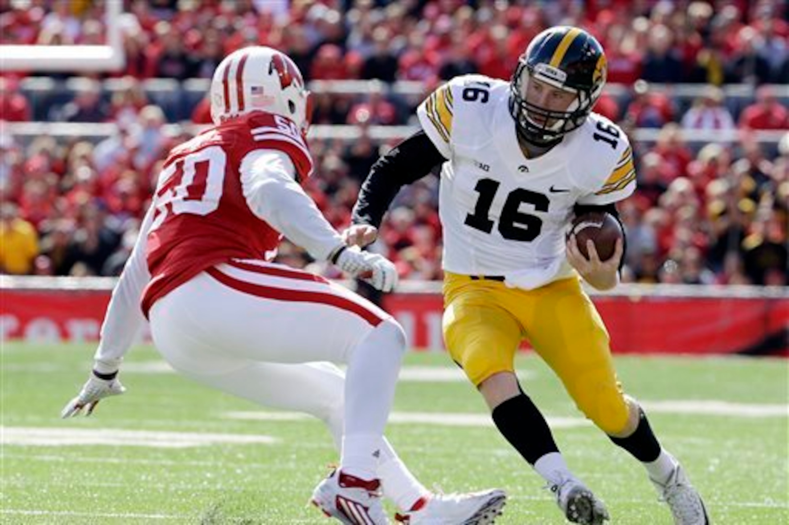 C.J. Beathard and Iowa have emerged as a Big Ten spoiler. C.J. Beathard and Iowa have emerged as a Big Ten spoiler.