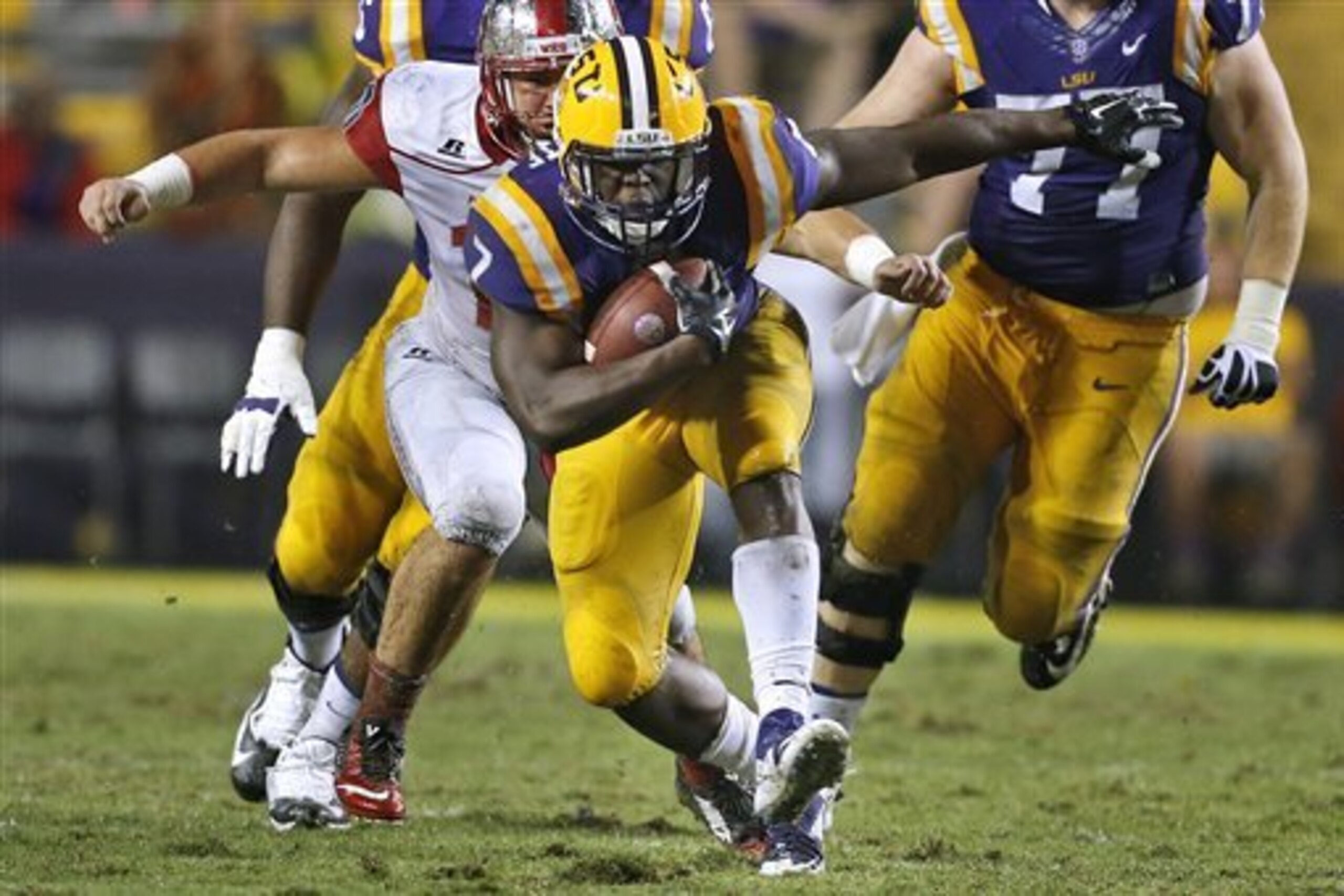 Leonard Fournette and LSU face a very tough season-closing stretch. Leonard Fournette and LSU face a very tough season-closing stretch.