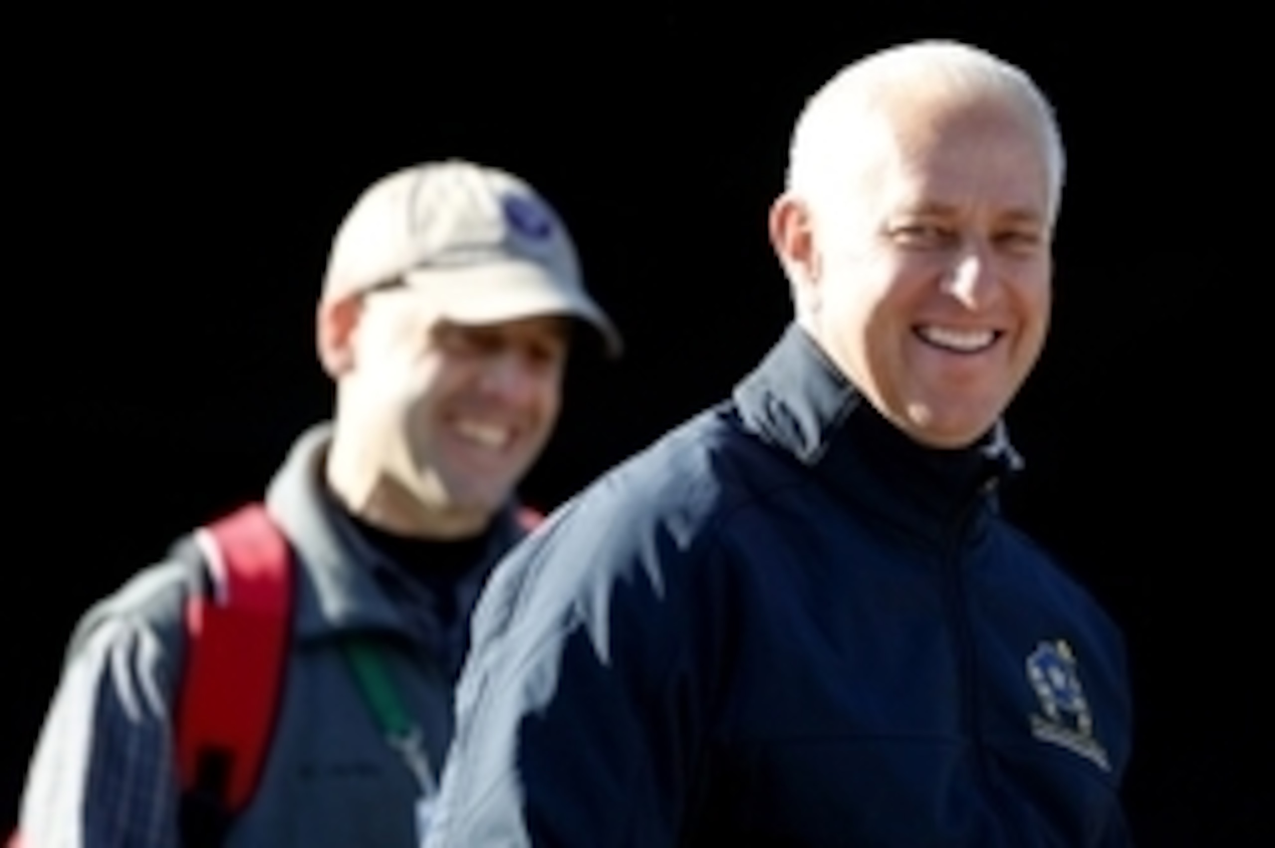 Apr 27, 2015; Louisville, KY, USA; Horse trainer Todd Pletcher talks with members of the media during morning work outs at Churchill Downs. Mandatory Credit: Mark Zerof-USA TODAY Sports