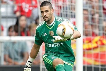 Kiko Casilla of Real Madrid during the AUDI Cup match between Real Madrid and Tottenham Hotspur on August 4, 2015 at the Allianz Arena in Munich, Germany(Photo by VI Images via Getty Images)