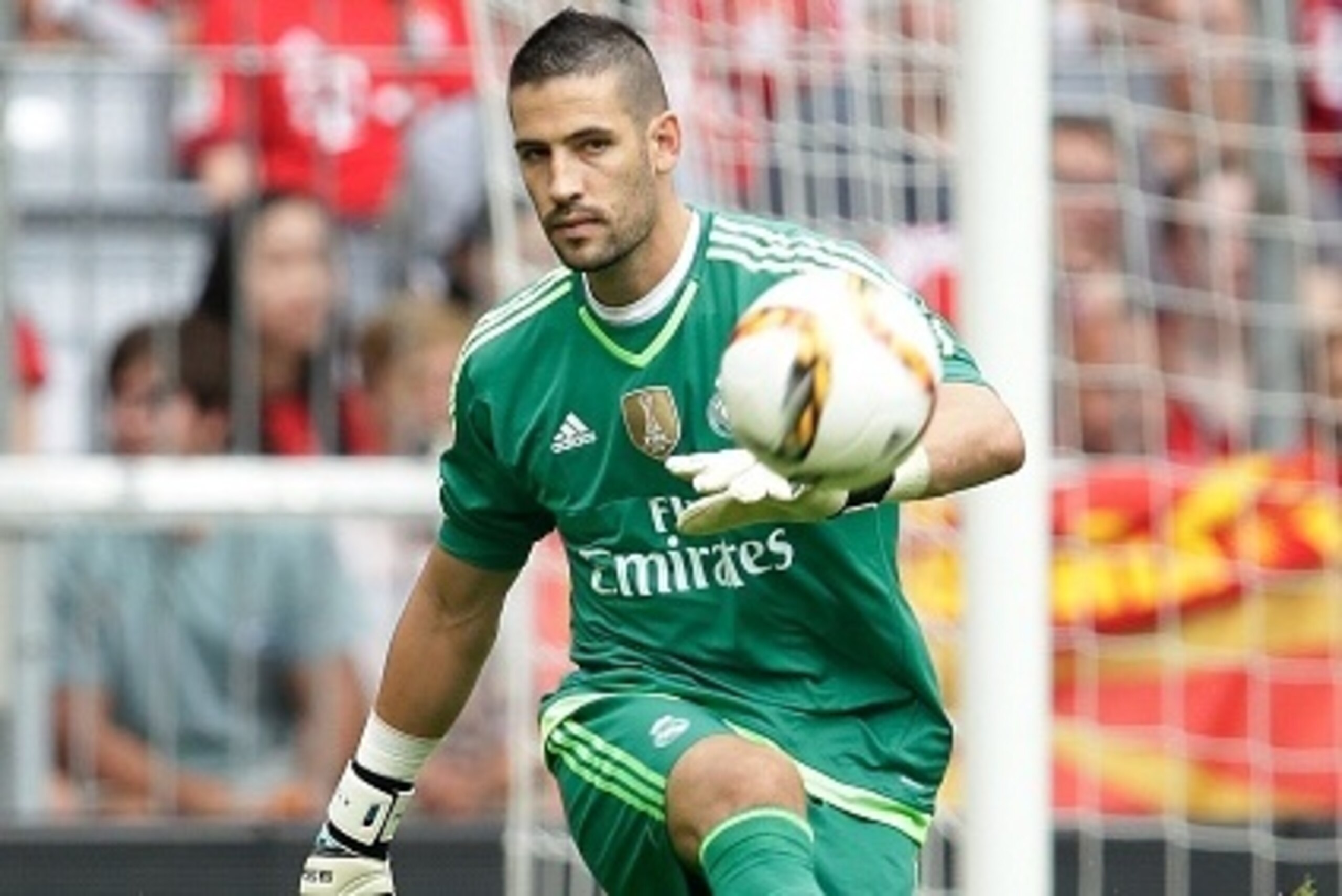Kiko Casilla of Real Madrid during the AUDI Cup match between Real Madrid and Tottenham Hotspur on August 4, 2015 at the Allianz Arena in Munich, Germany(Photo by VI Images via Getty Images)