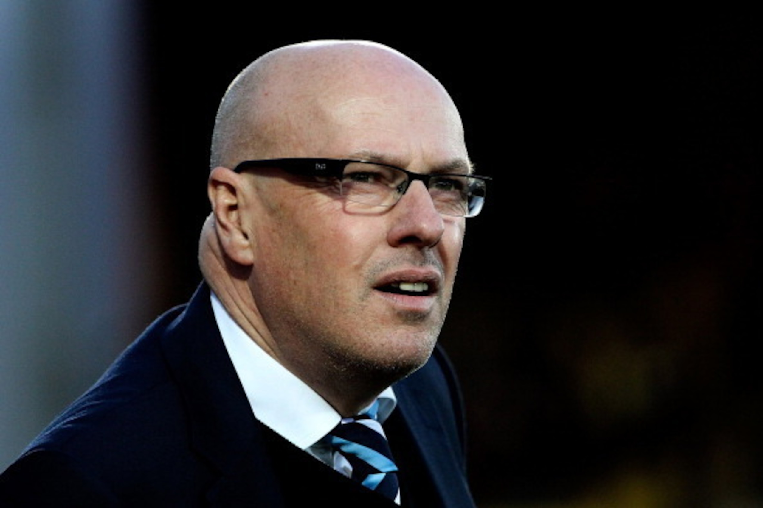 WATFORD, ENGLAND - APRIL 08: Leeds manager Brian McDermott looks on prior to the Sky Bet Championship match between Watford and Leeds United at Vicarage Road on April 8, 2014 in Watford, England. (Photo by Ben Hoskins/Getty Images) WATFORD, ENGLAND - APRIL 08: Leeds manager Brian McDermott looks on prior to the Sky Bet Championship match between Watford and Leeds United at Vicarage Road on April 8, 2014 in Watford, England. (Photo by Ben Hoskins/Getty Images)