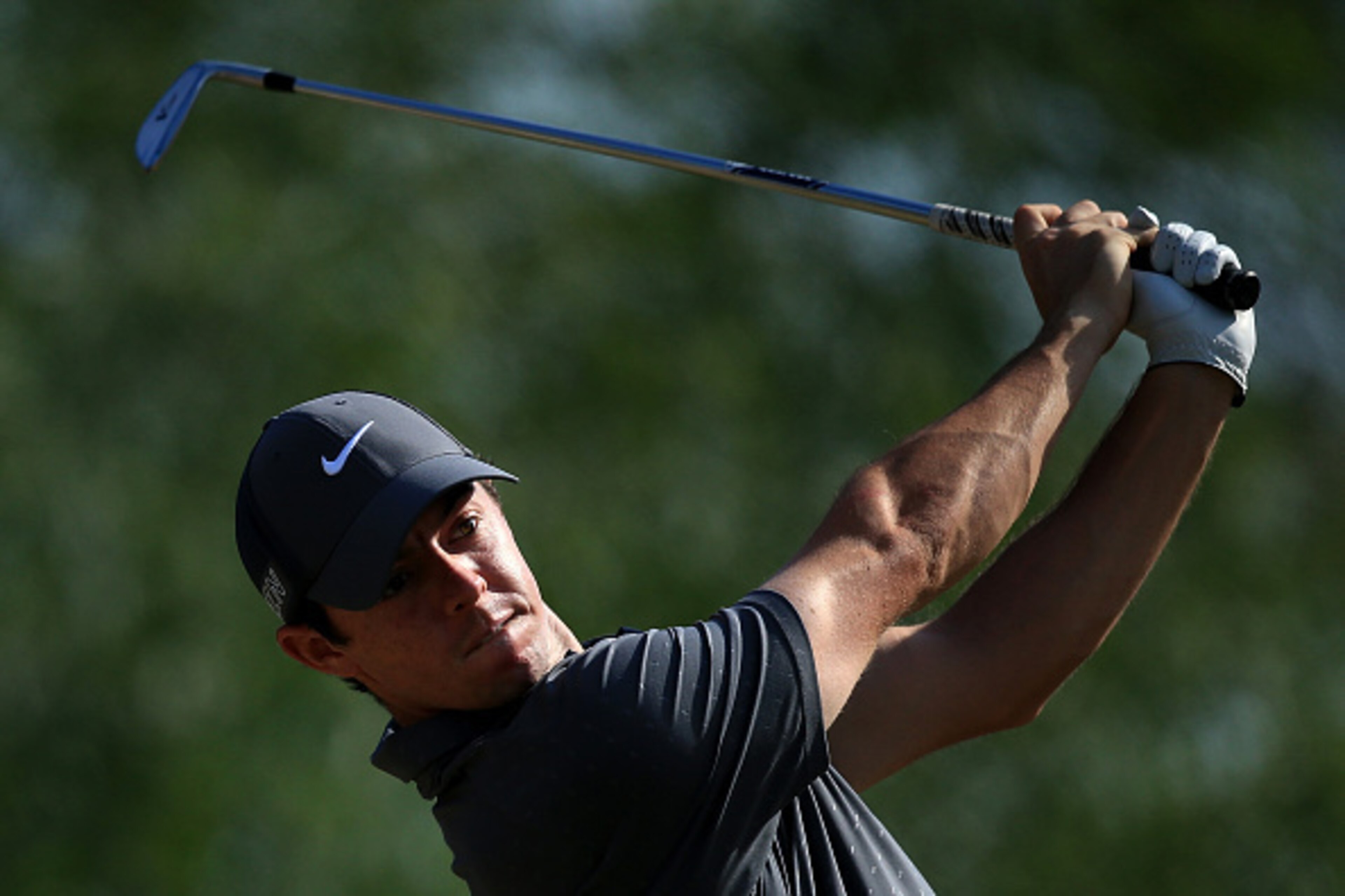 ANTALYA, TURKEY - OCTOBER 31:  Rory McIlroy of Northern Ireland in action during the third round of the Turkish Airlines Open at The Montgomerie Maxx Royal Golf Club on October 31, 2015 in Antalya, Turkey.  (Photo by Jan Kruger/Getty Images)