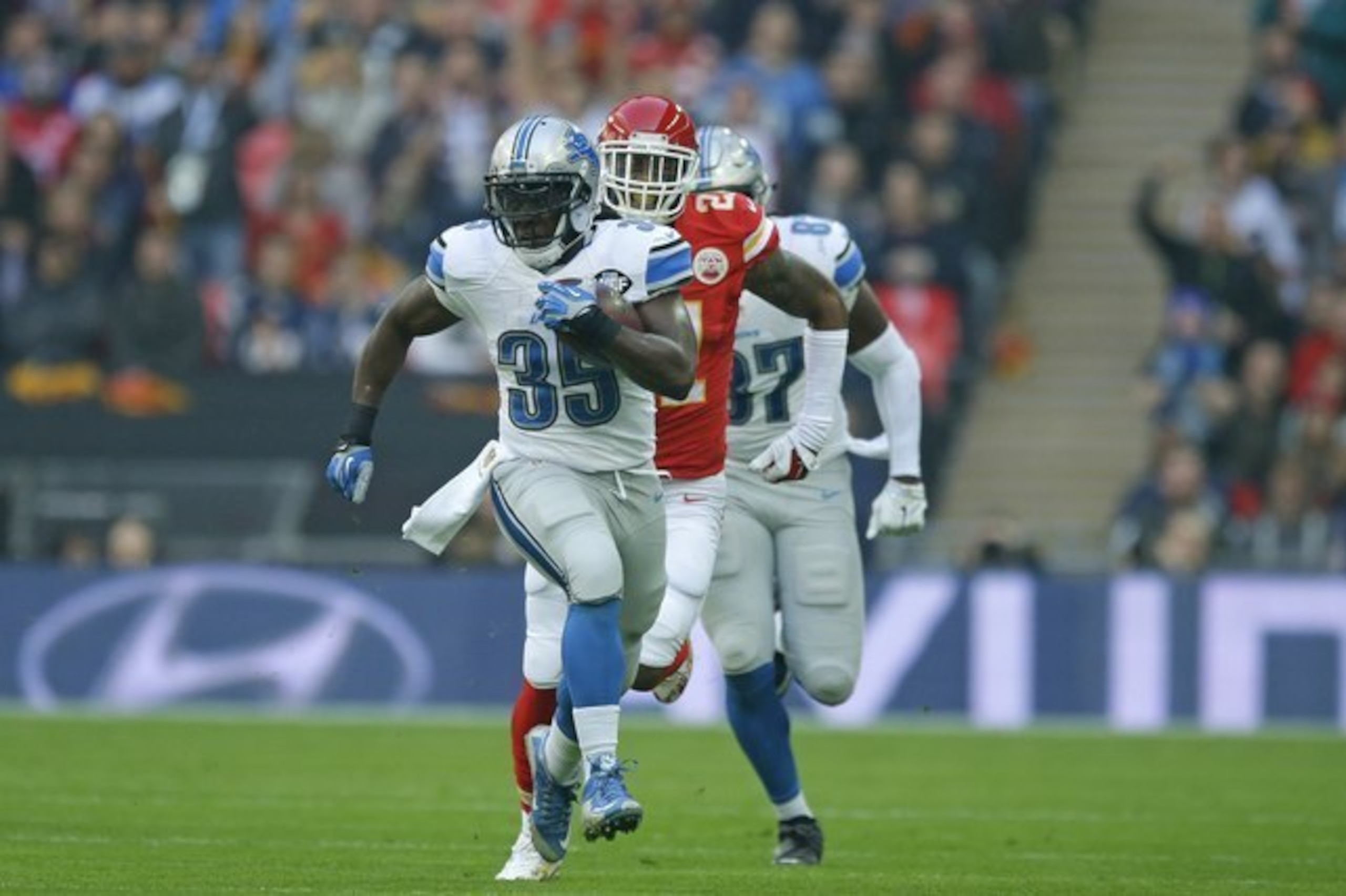 Joique Bell appears to be back as Detroit's lead back.