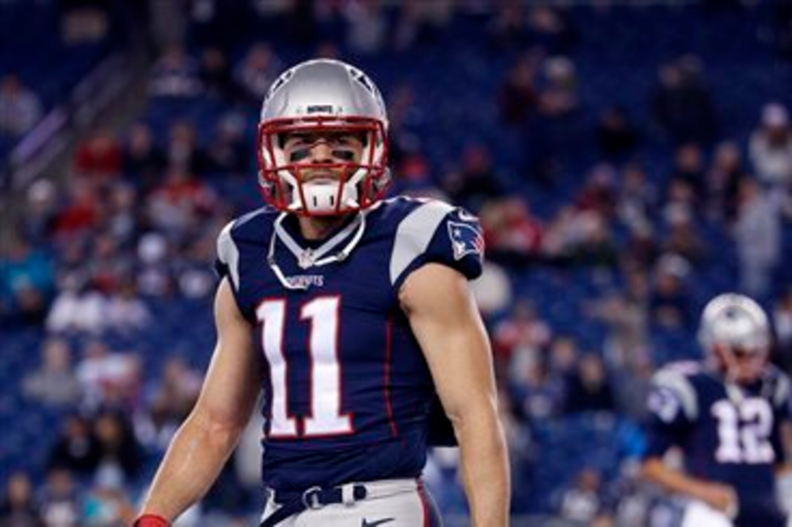 Julian Edelman remains a top target hog.