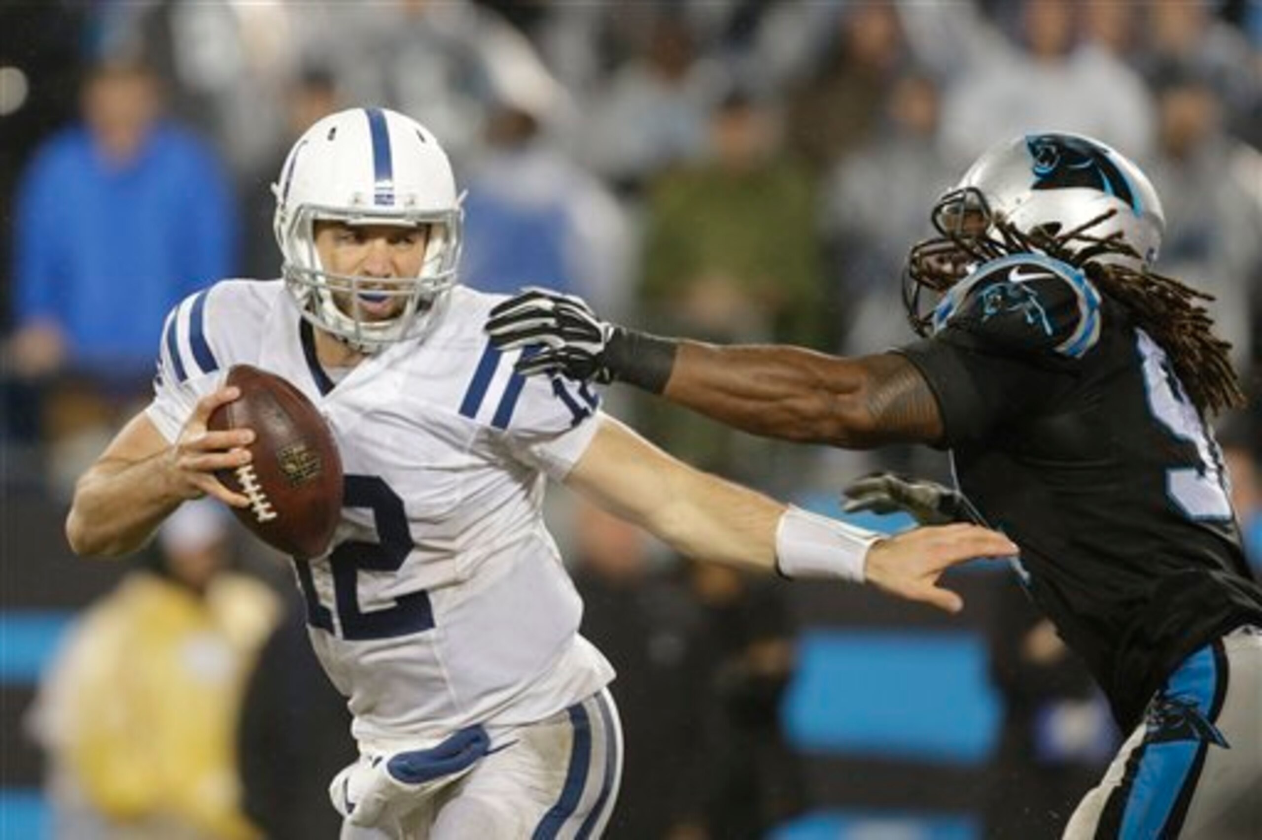 Andrew Luck continues to struggle despite the division lead.