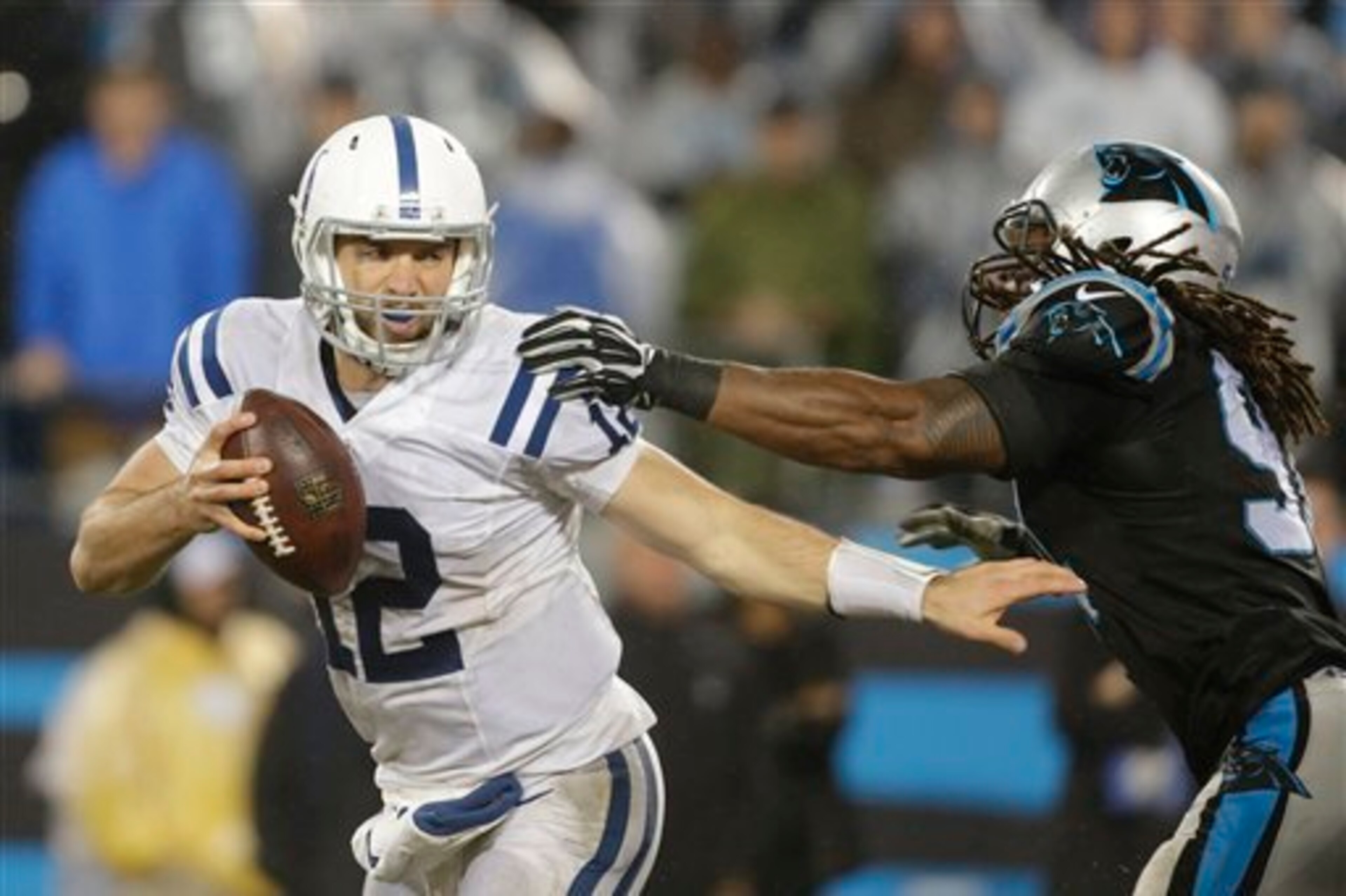 Andrew Luck continues to struggle despite the division lead.