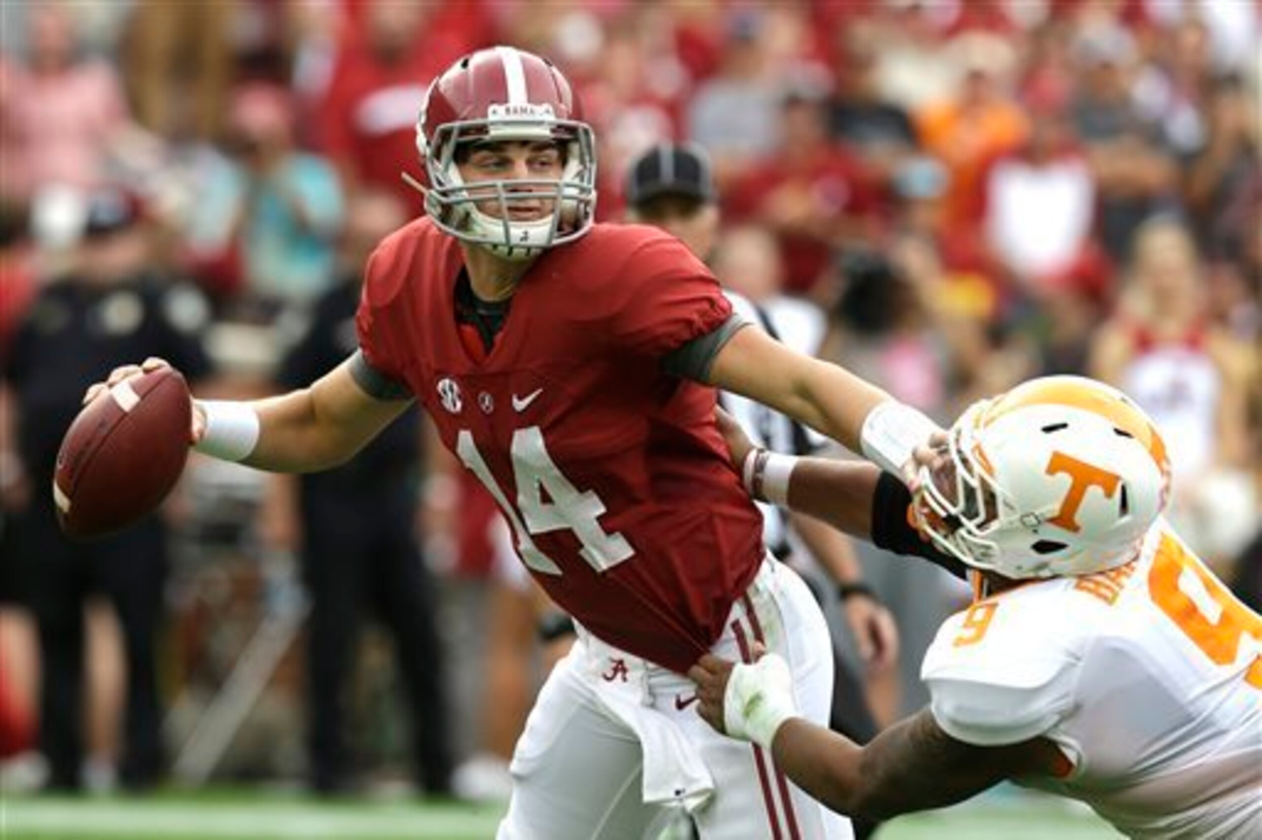 Alabama QB Jake Coker