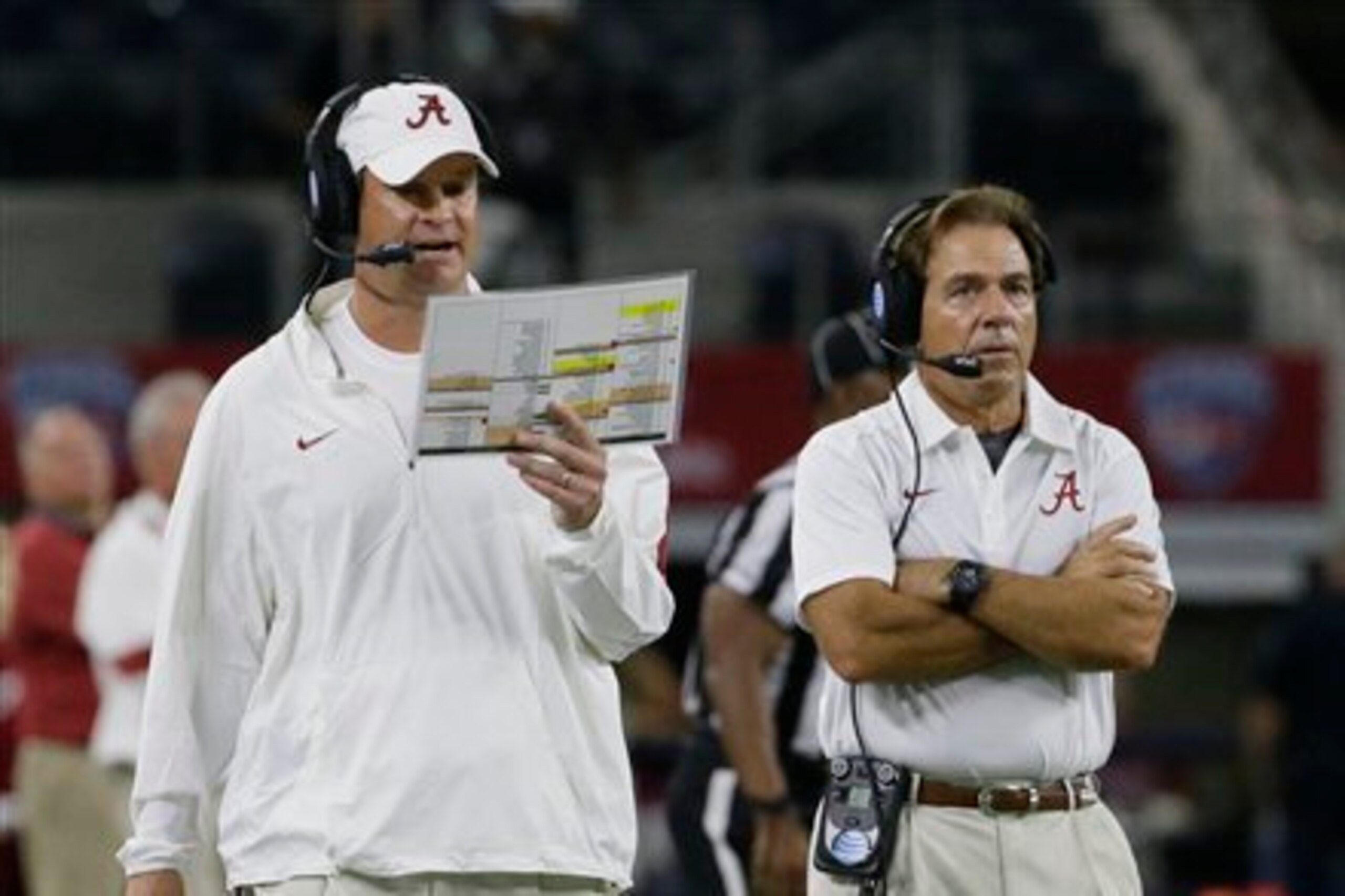 Could this be the last season that Lane Kiffin calls plays for Nick Saban and the Crimson Tide?