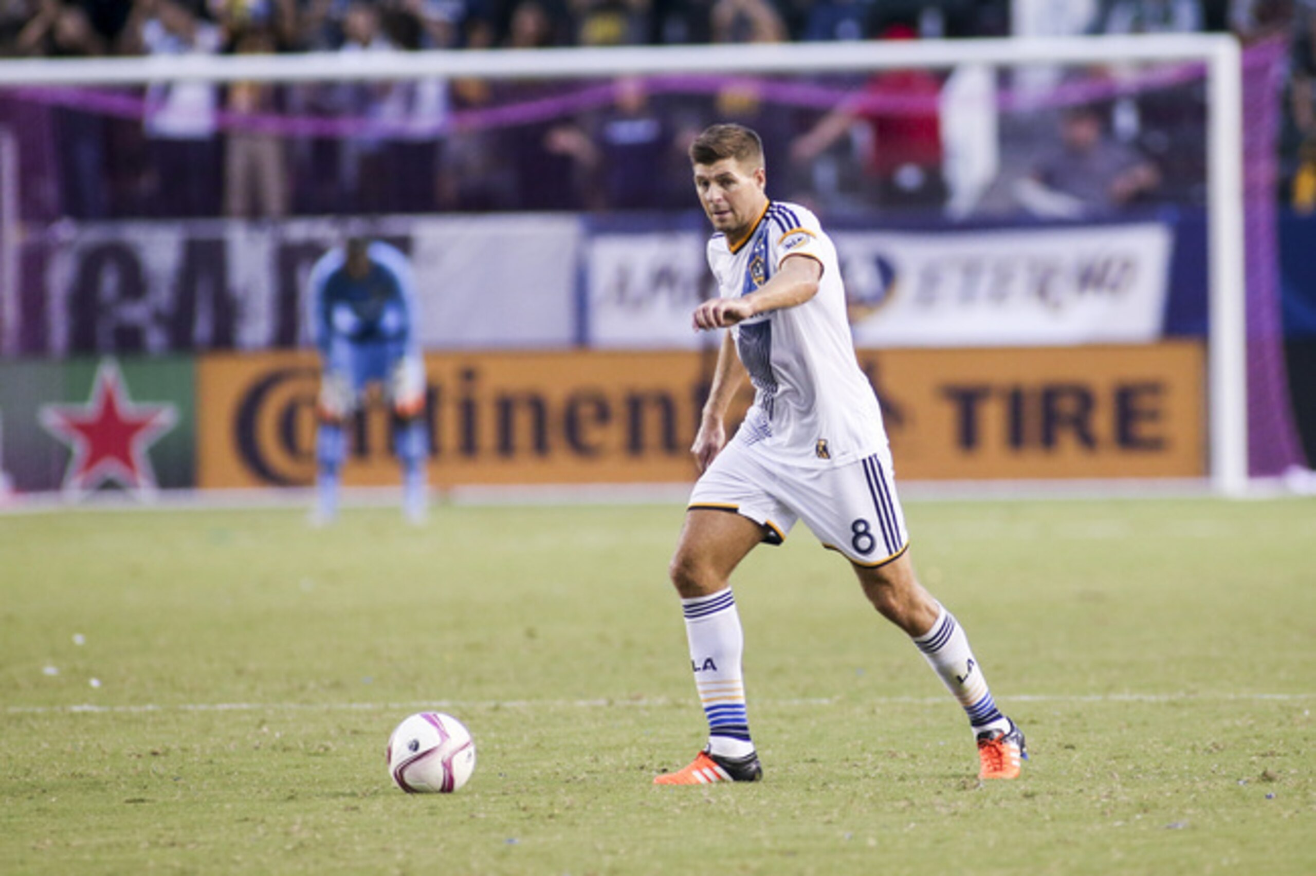 L.A. Galaxy midfielder Gerrard won't play for Liverpool under Klopp.