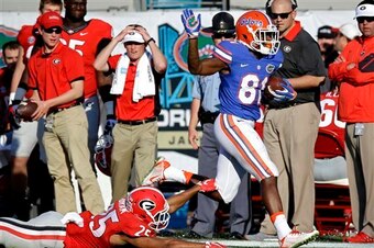 The performance of Florida freshman Antonio Callaway is compelling to Nixon.