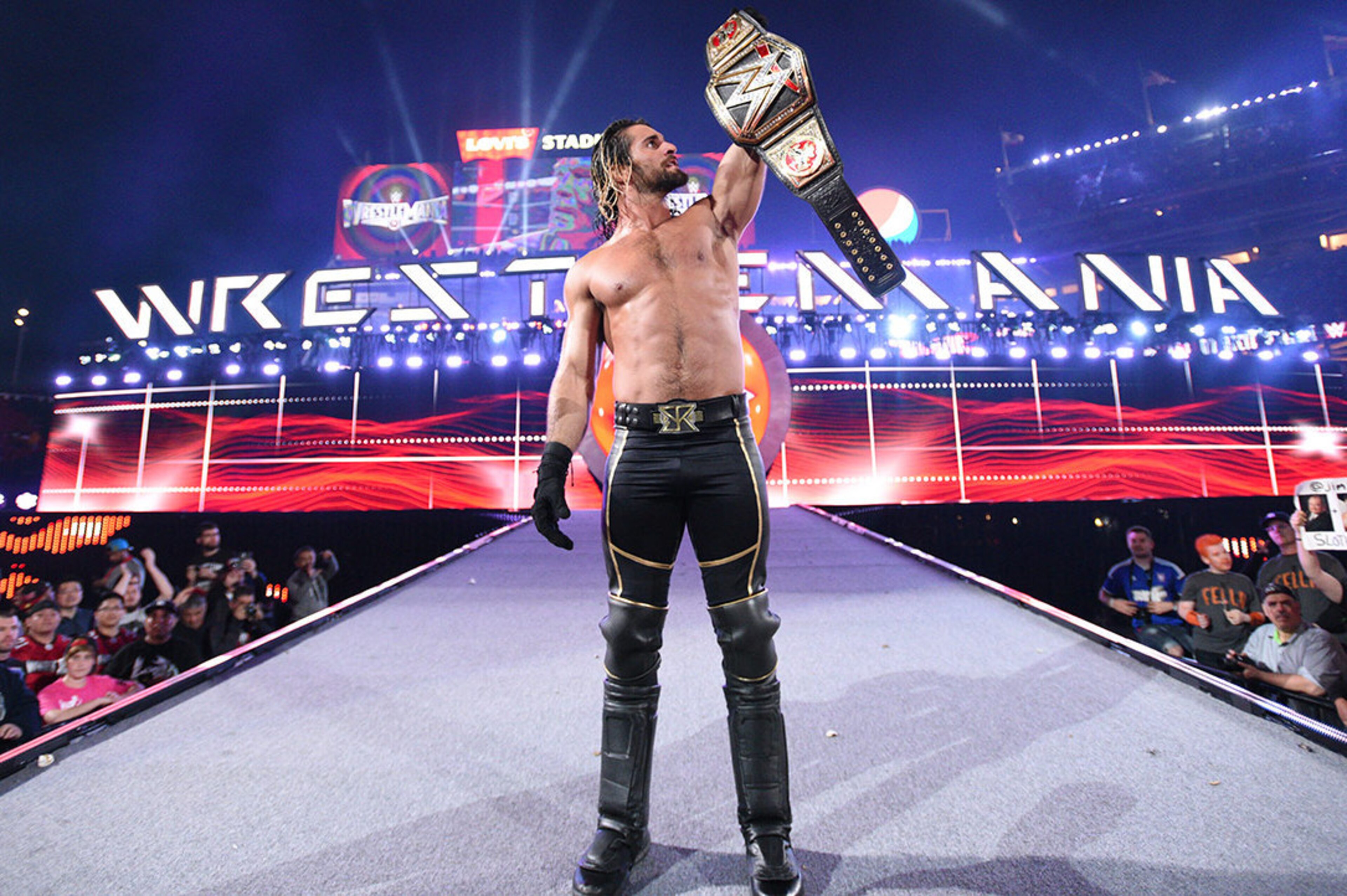 Rollins at WrestleMania 31 Rollins at WrestleMania 31