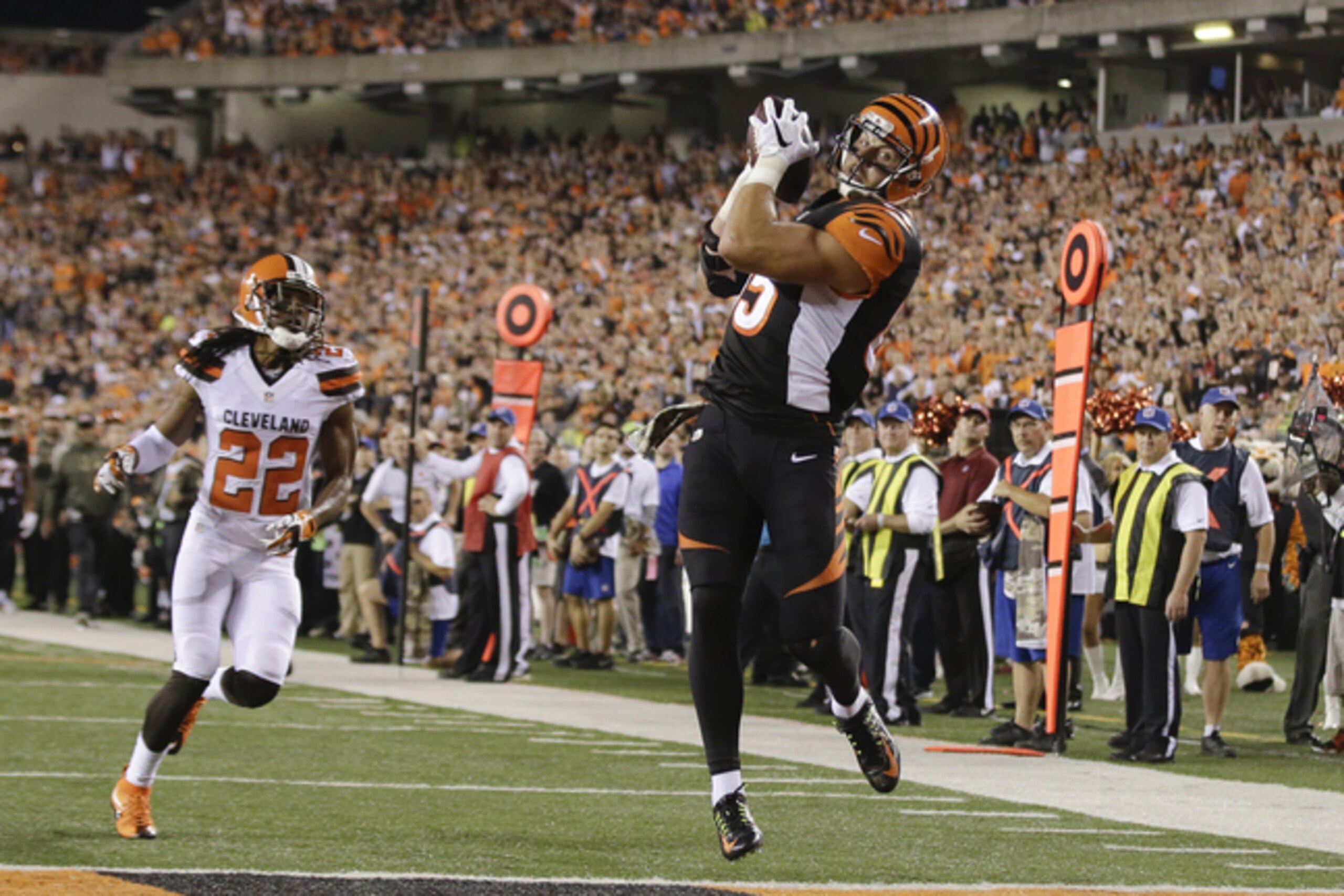 Tramon Williams was torched all day by Bengals tight end Tyler Eifert.
