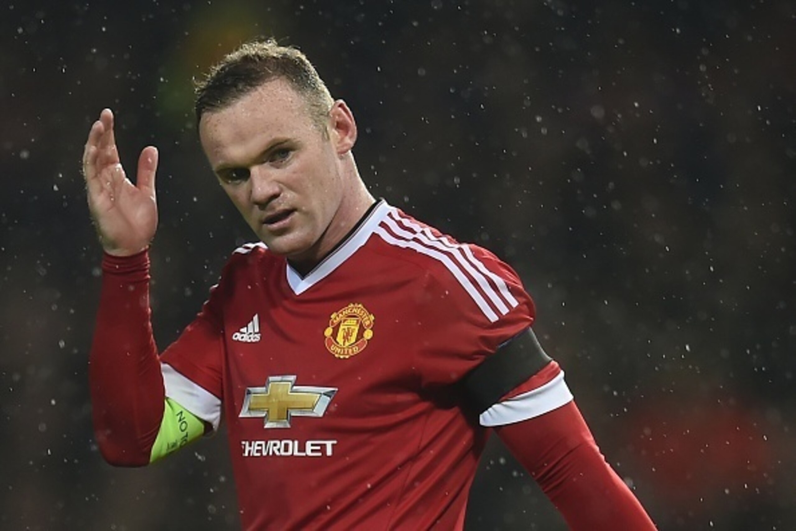 Manchester United's English striker Wayne Rooney celebrates after scoring during a UEFA Chamions league group stage football match between CSKA Moscow and Manchester United at Old Trafford in Manchester, north west England on November 3, 2015. AFP PHOTO/P Manchester United's English striker Wayne Rooney celebrates after scoring during a UEFA Chamions league group stage football match between CSKA Moscow and Manchester United at Old Trafford in Manchester, north west England on November 3, 2015. AFP PHOTO/P