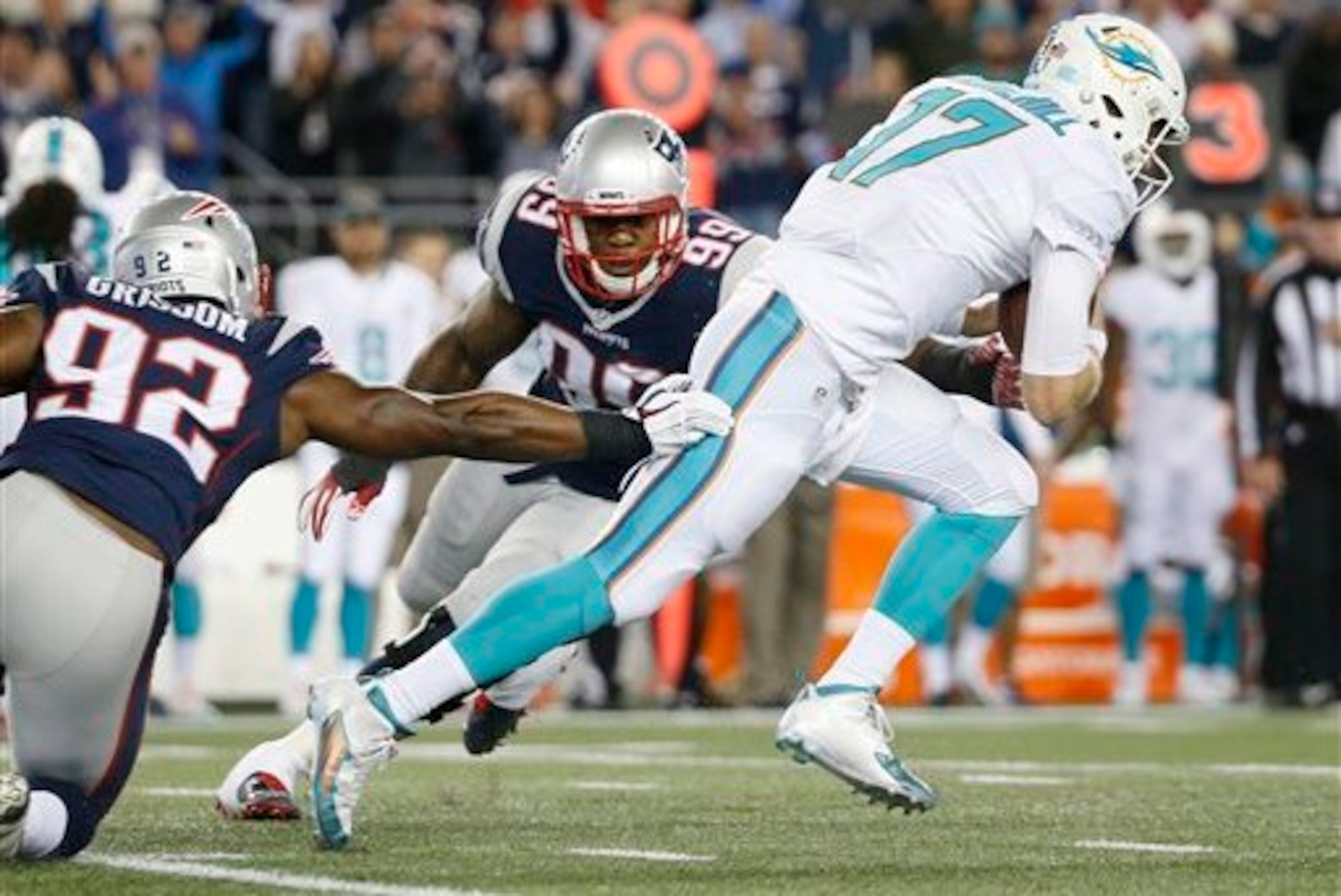 The Patriots boast a host of underrated weapons up front.