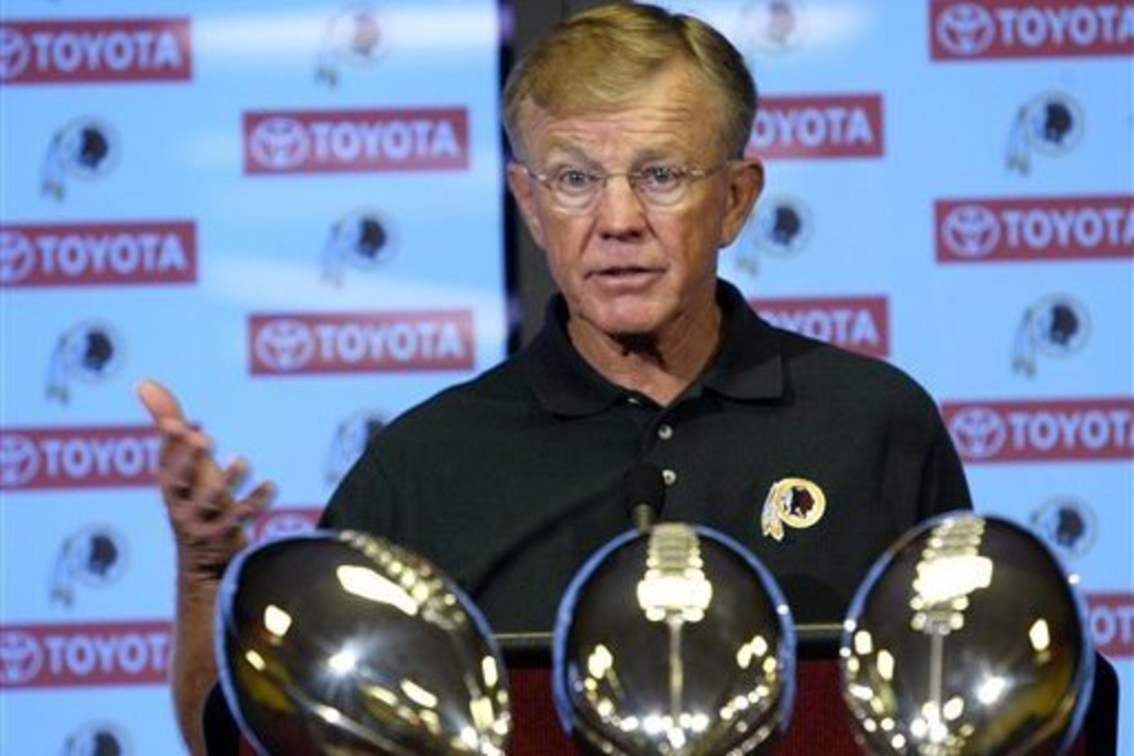 Spurrier's failings in 2003 cued the return of the greatest coach in Redskins history. Spurrier's failings in 2003 cued the return of the greatest coach in Redskins history.