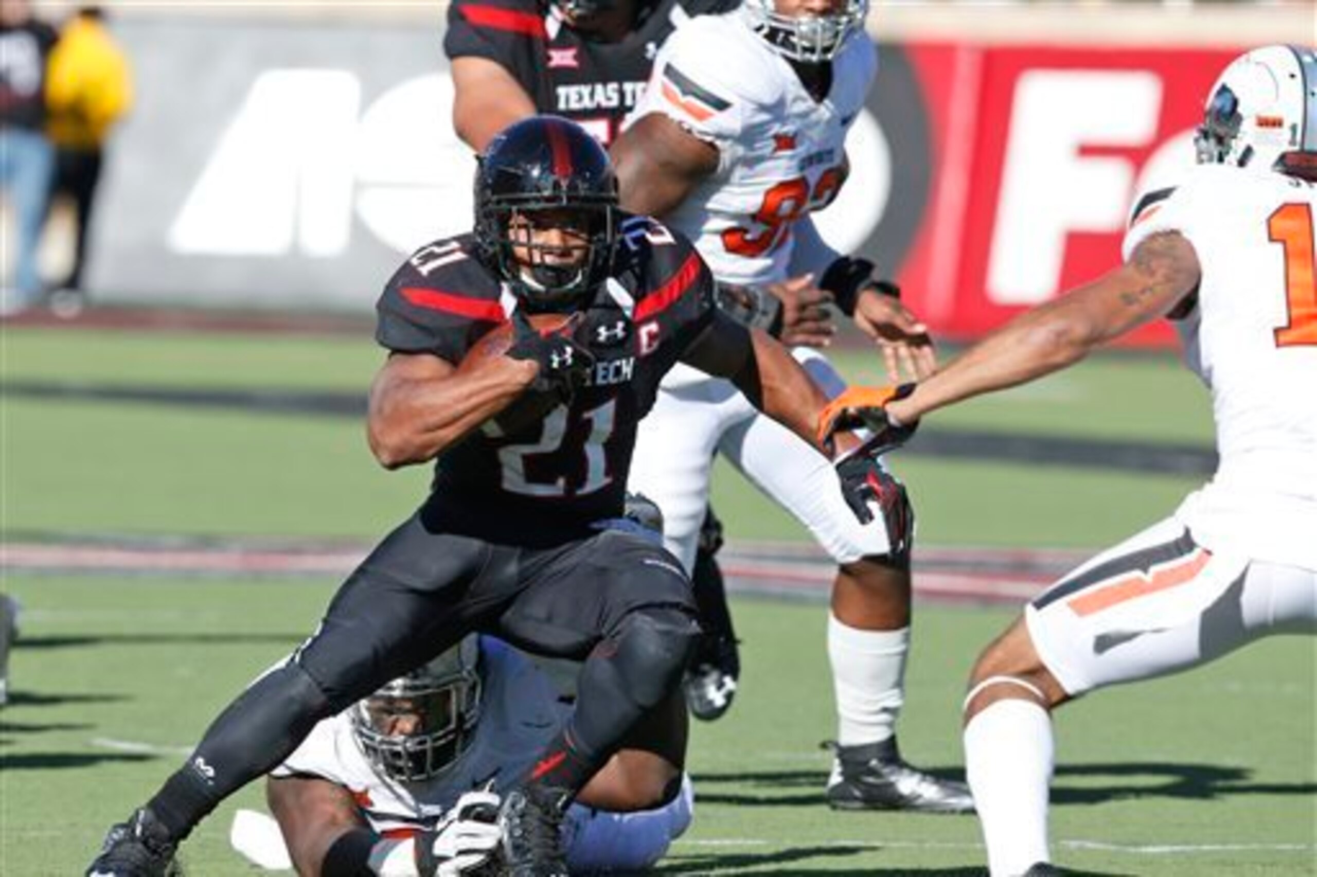 DeAndre Washington will produce plenty in a game with such a high over-under.