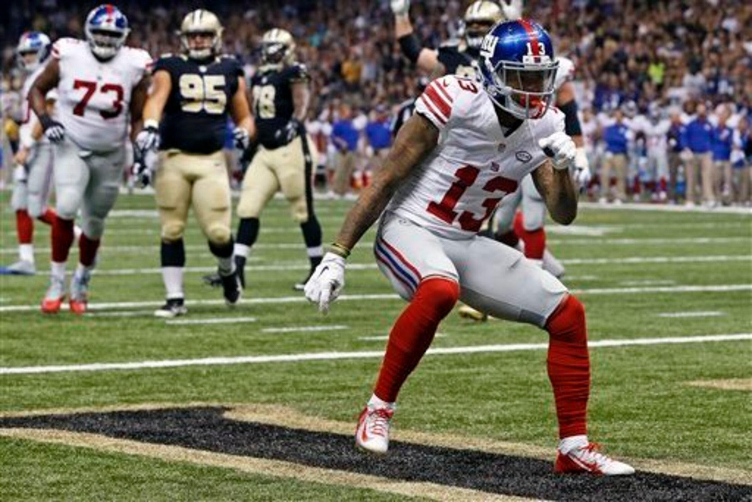 Odell Beckham will have plenty more chances to dance this weekend.
