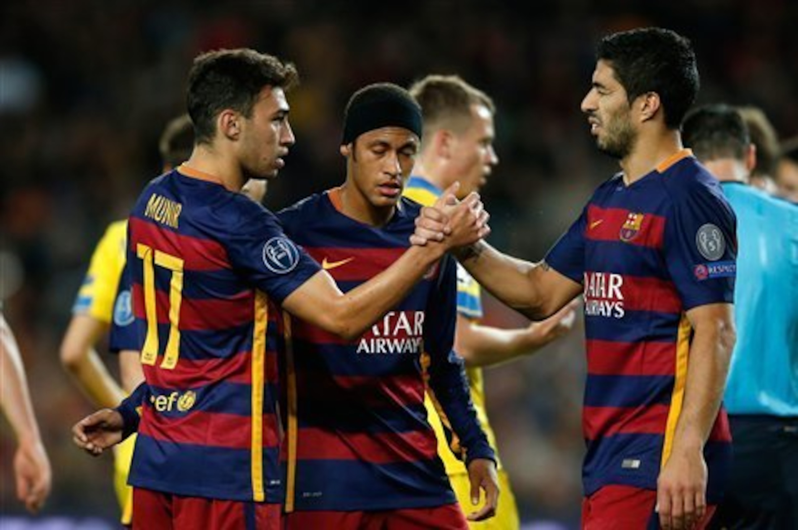 Munir is nowhere close to the level of his attacking contemporaries. Munir is nowhere close to the level of his attacking contemporaries.