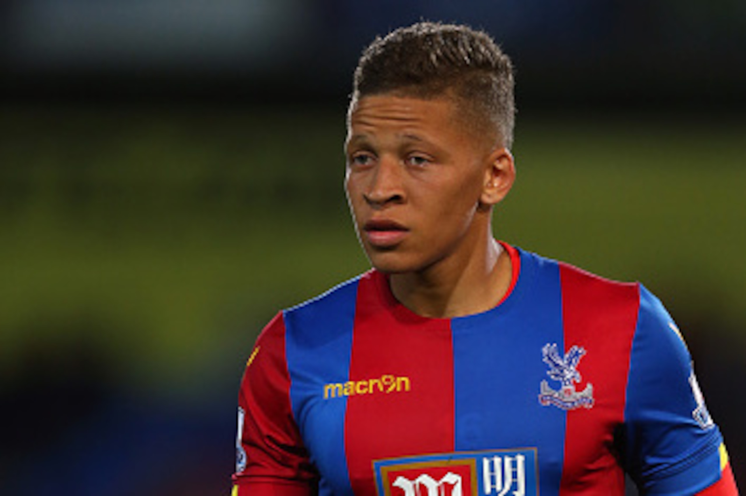LONDON, ENGLAND - AUGUST 25:  Dwight Gayle of Crystal Palace during the Capital One Cup match between Crystal Palace and Shrewsbury Town at Selhurst Park on August 25, 2015 in London, England.  (Photo by Catherine Ivill - AMA/Getty Images)