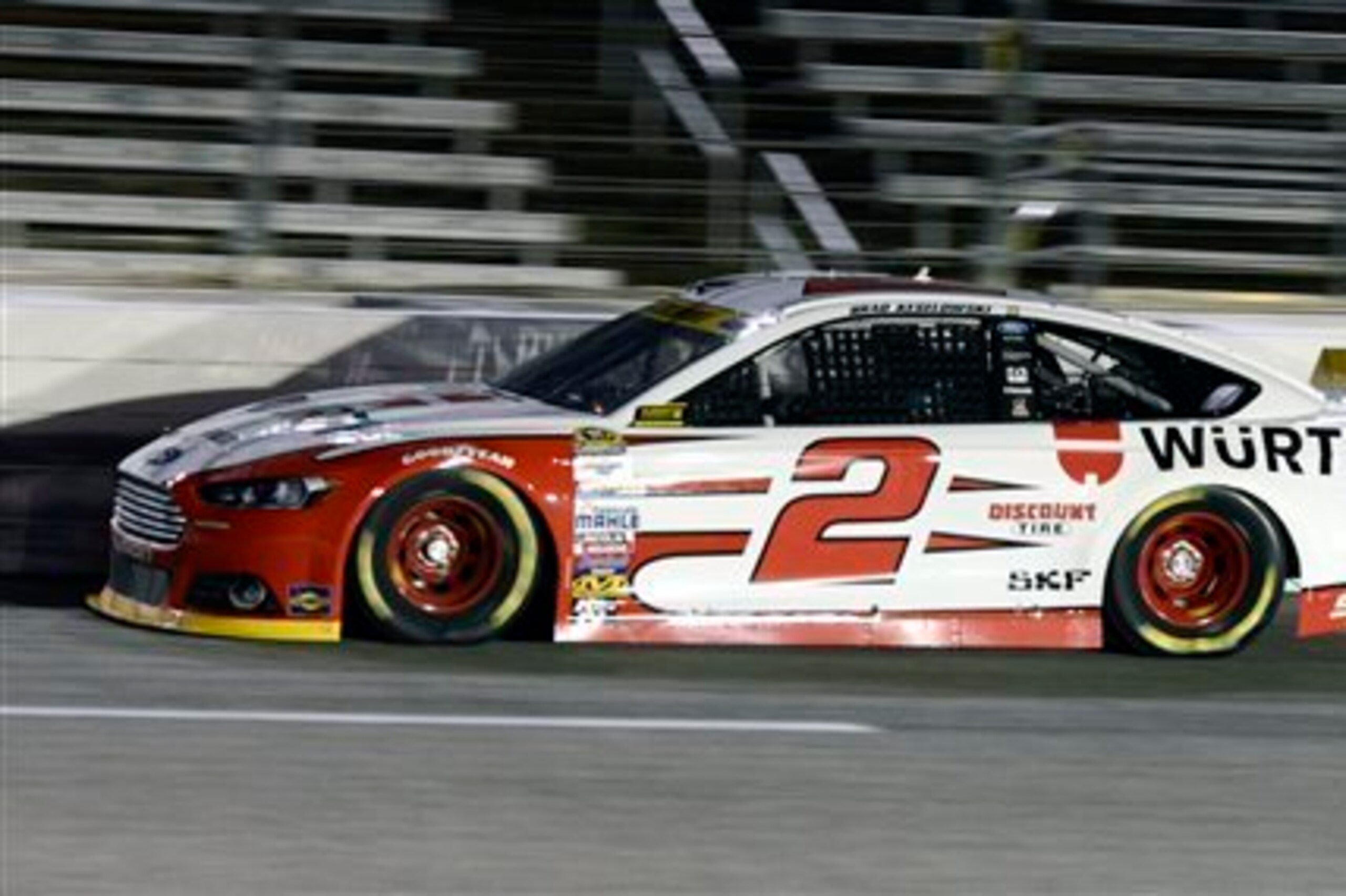 Brad Keselowski sits on the pole this weekend.
