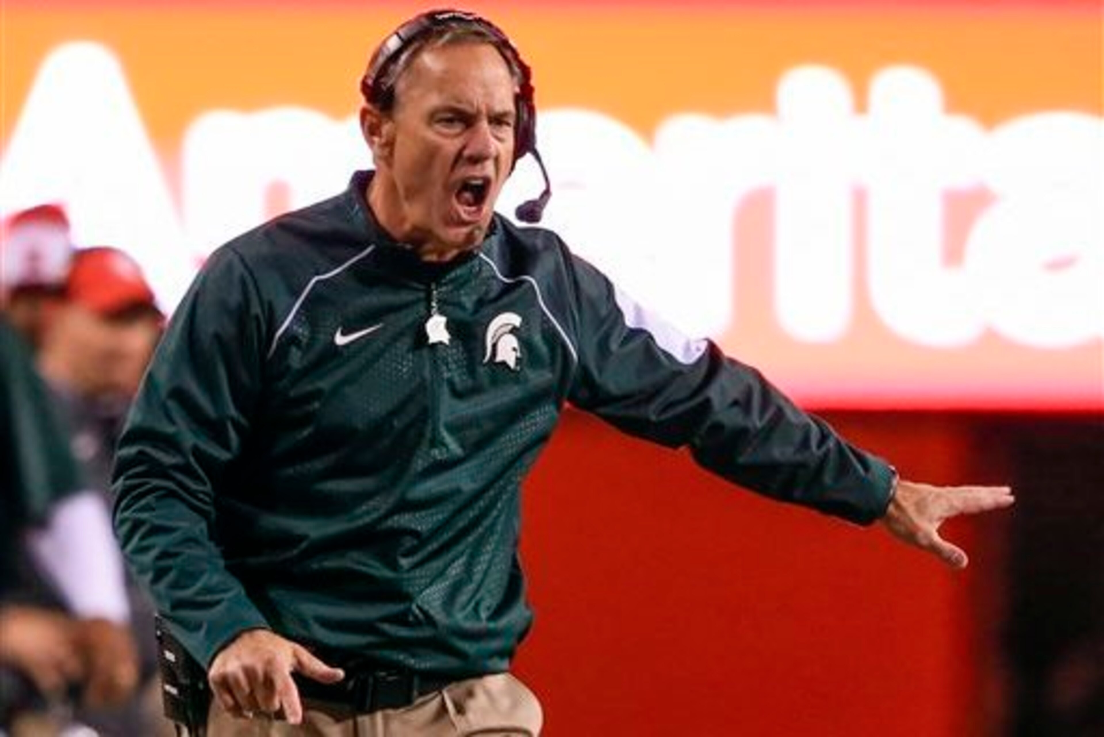 Michigan State HC Mark Dantonio Michigan State HC Mark Dantonio