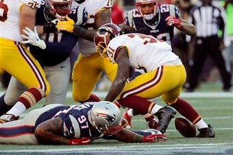 It was another tough day for Jones and the running game.