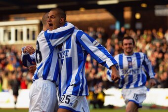 Zamora in his first spell at Brighton, back in 2003