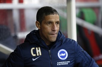 Brighton manager Chris Hughton